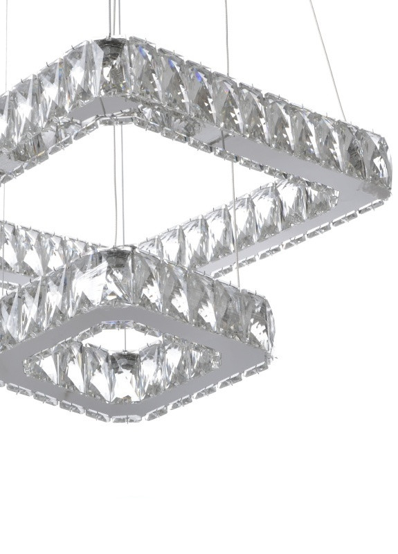 Люстра світлодіодна підвісна з пультом BR-986S/72W led Brille (253886057)