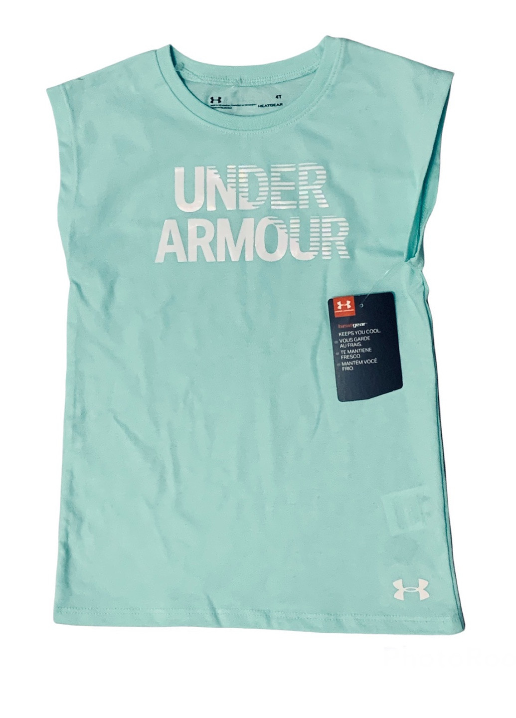 Голубая футболка Under Armour