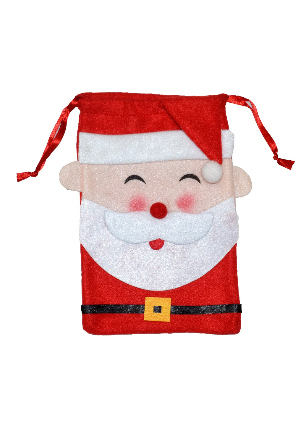Новогодняя сумочка для подарков BabyFriends красное