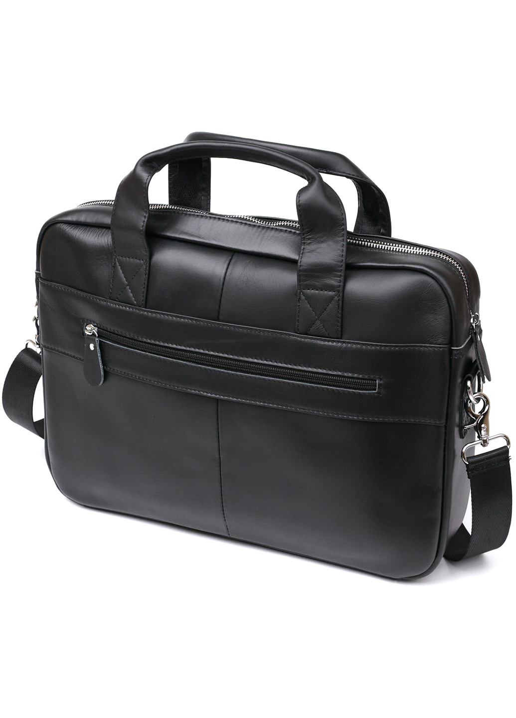 Чоловіча шкіряна ділова сумка для ноутбука 40х27х7 см Vintage (253490585)