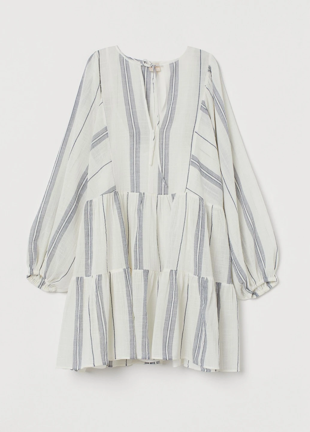Белое кэжуал платье H&M