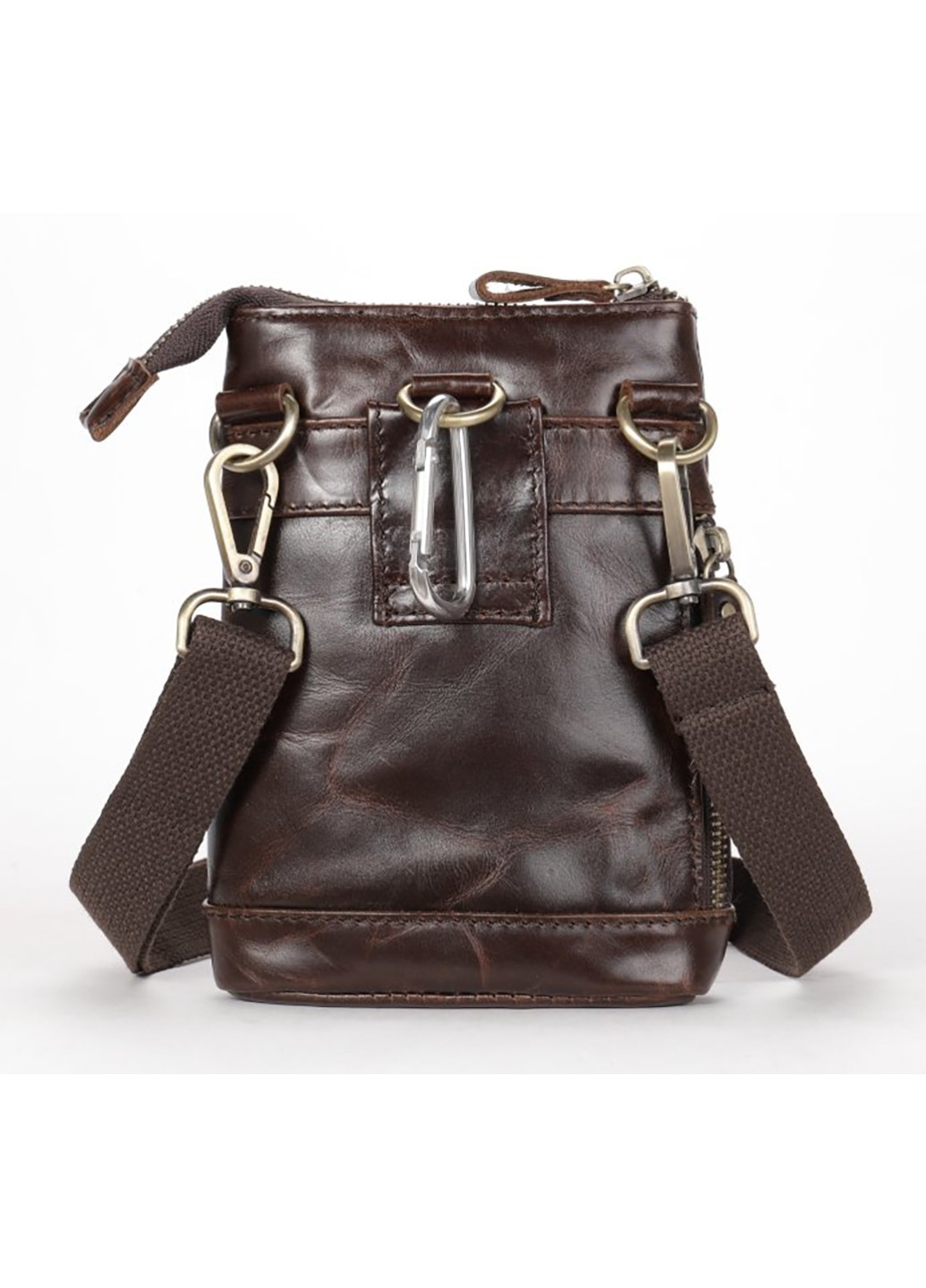 Чоловіча шкіряна сумка 12,5х17х4 см Vintage (252131854)