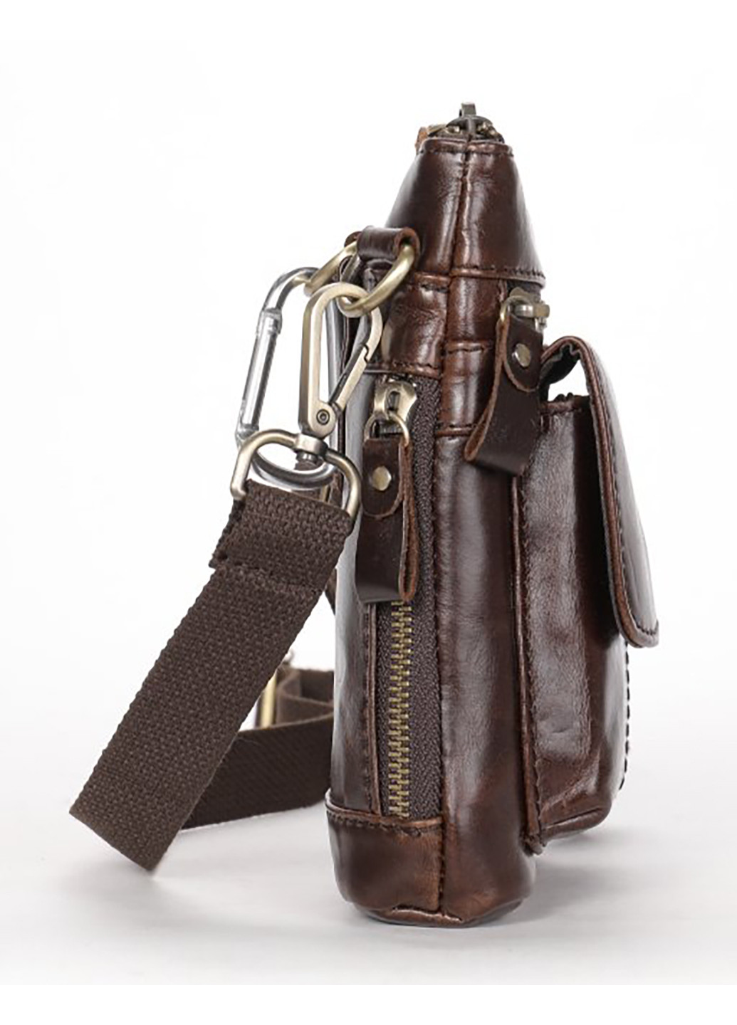 Чоловіча шкіряна сумка 12,5х17х4 см Vintage (252131854)