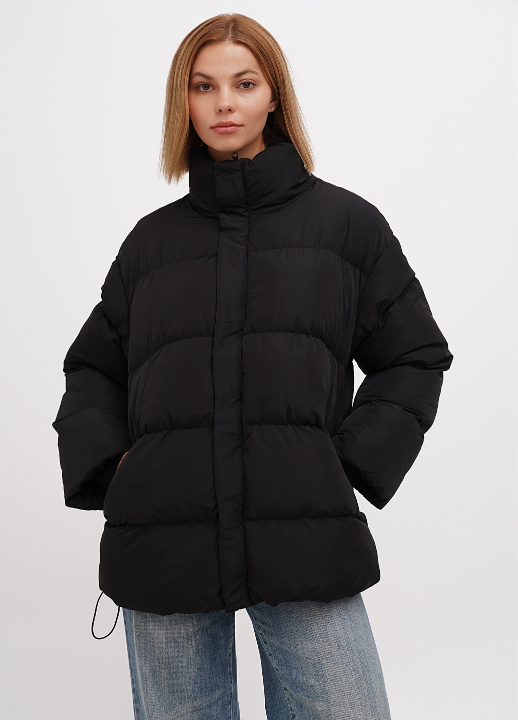 Черная демисезонная куртка Nasty Gal