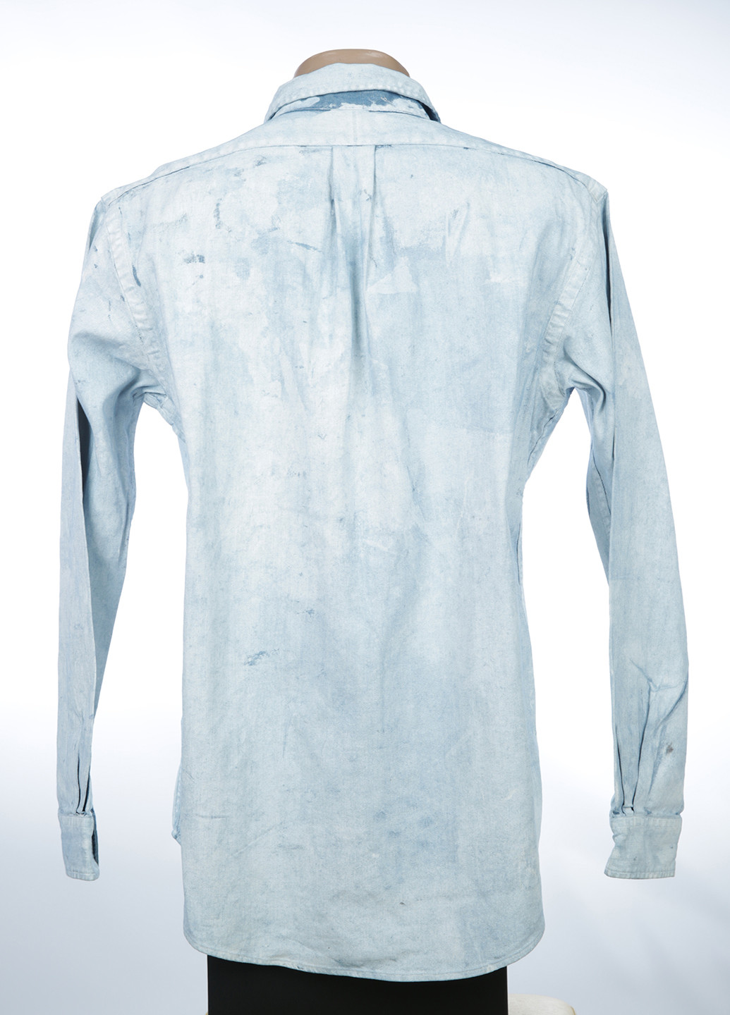 Голубой кэжуал рубашка однотонная Ralph Lauren