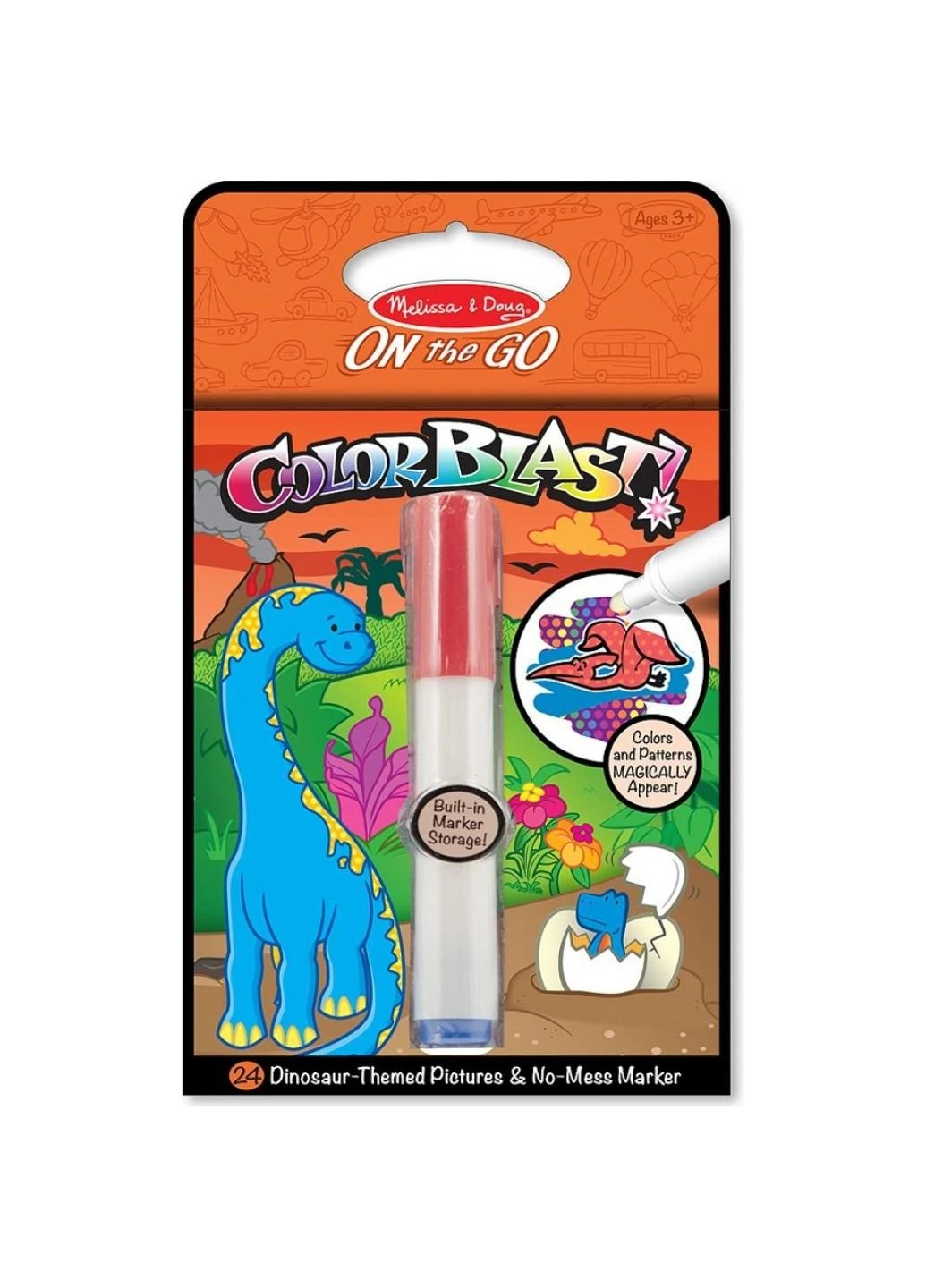 Набор для творчества Волшебная раскраска Динозавры (MD5357) Melissa&Doug (249599952)
