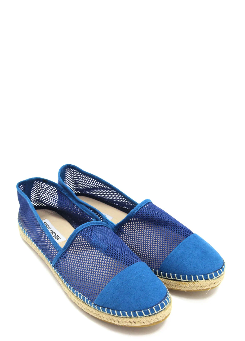 Синие женские эспадрильи Steve Madden однотонный (237267748)