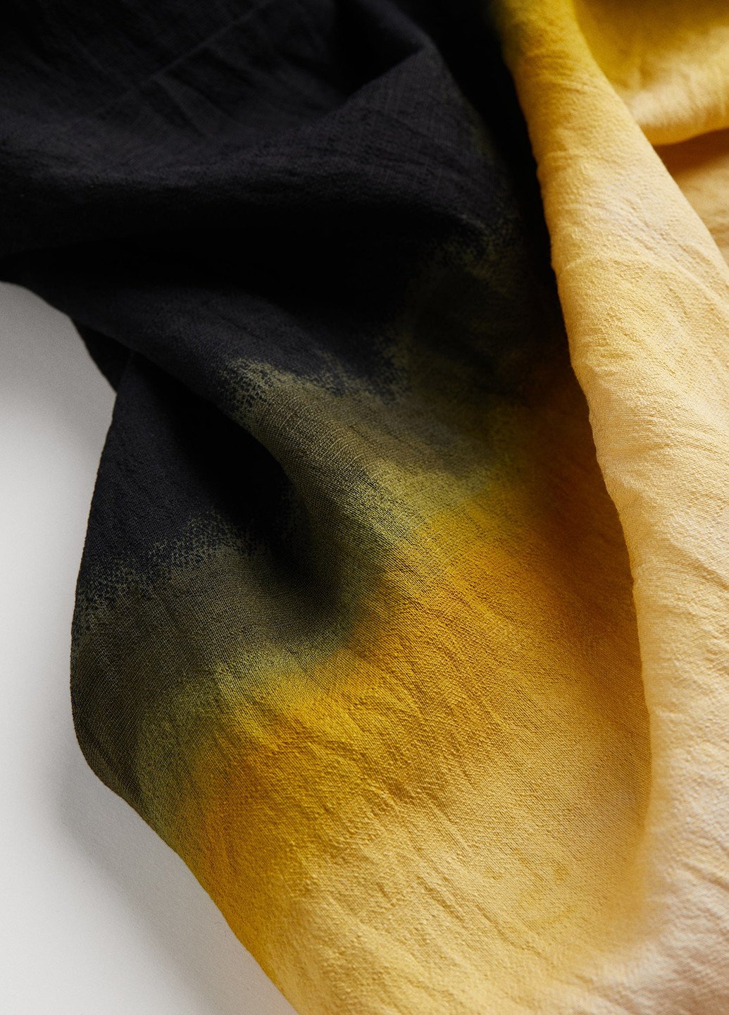 Комбинированное кэжуал платье на запах H&M градиентное ("омбре")