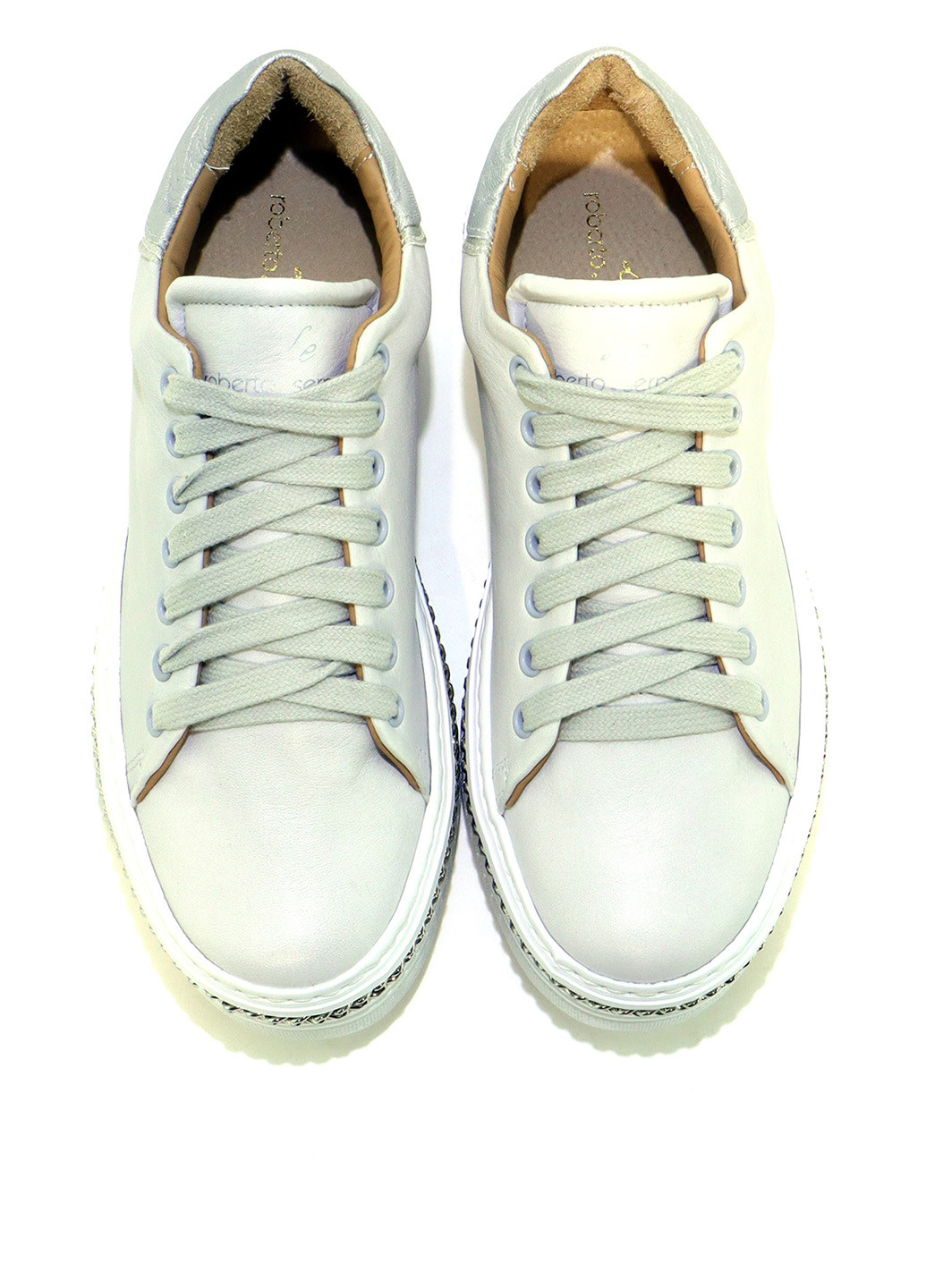 Світло-сірі осінні кросівки Roberto Serpentini