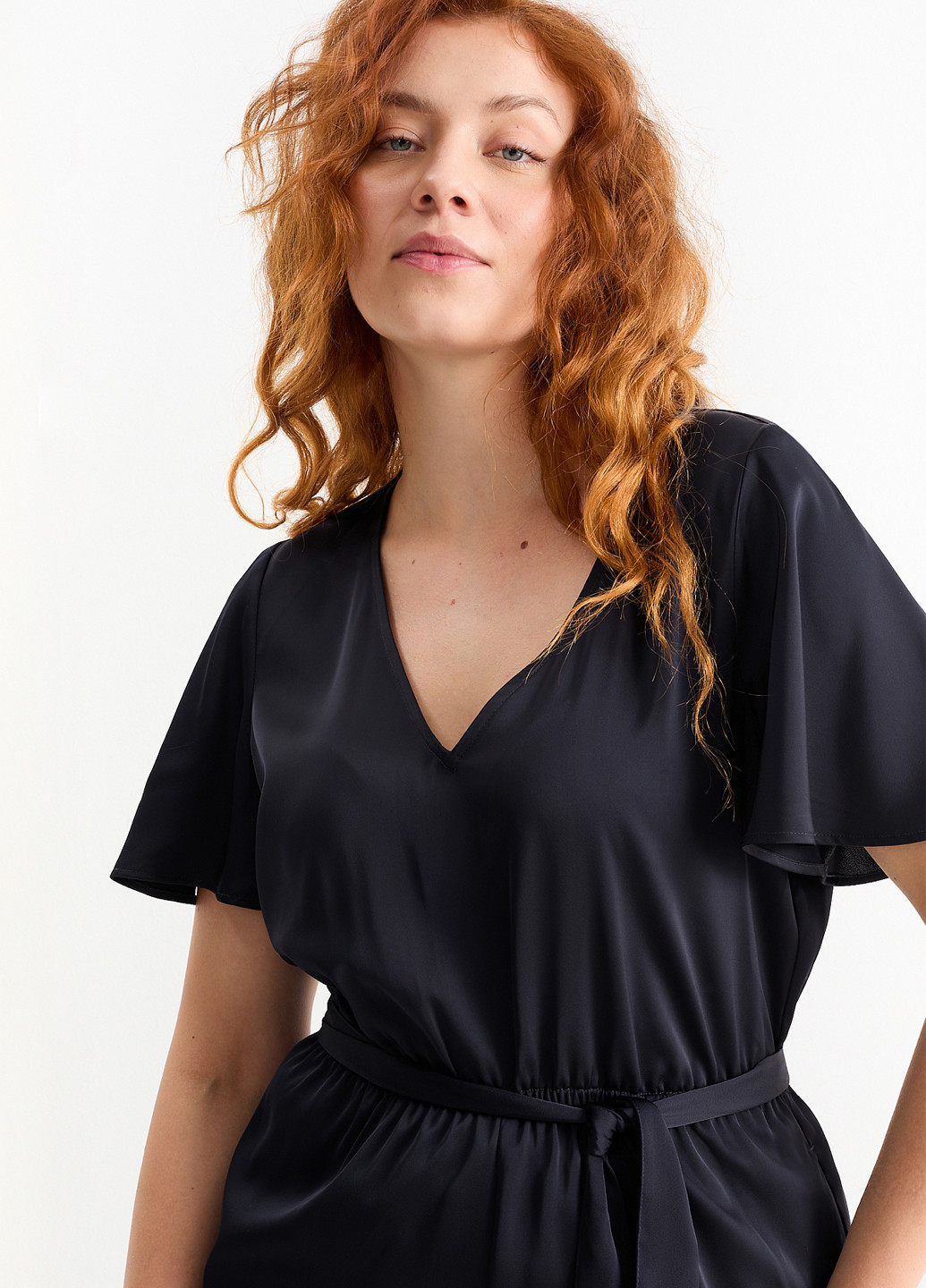 Комбинезон C&A комбинезон-брюки однотонный тёмно-синий кэжуал полиэстер