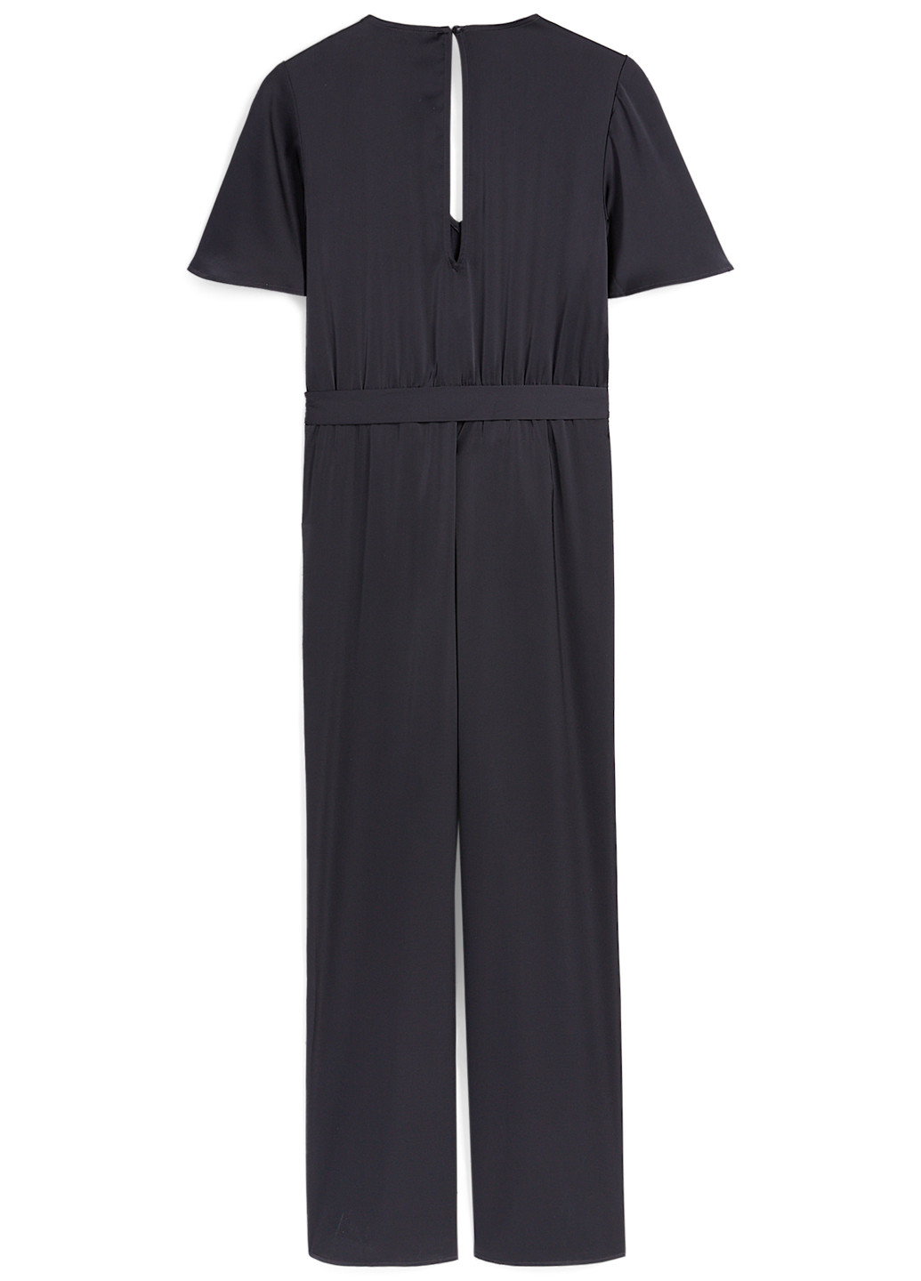 Комбинезон C&A комбинезон-брюки однотонный тёмно-синий кэжуал полиэстер