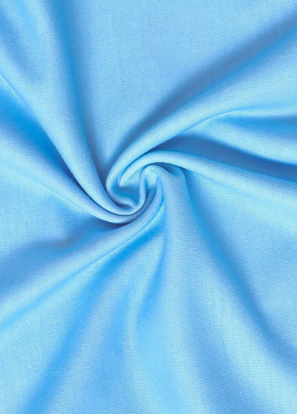 Голубая летняя футболка SHEIN