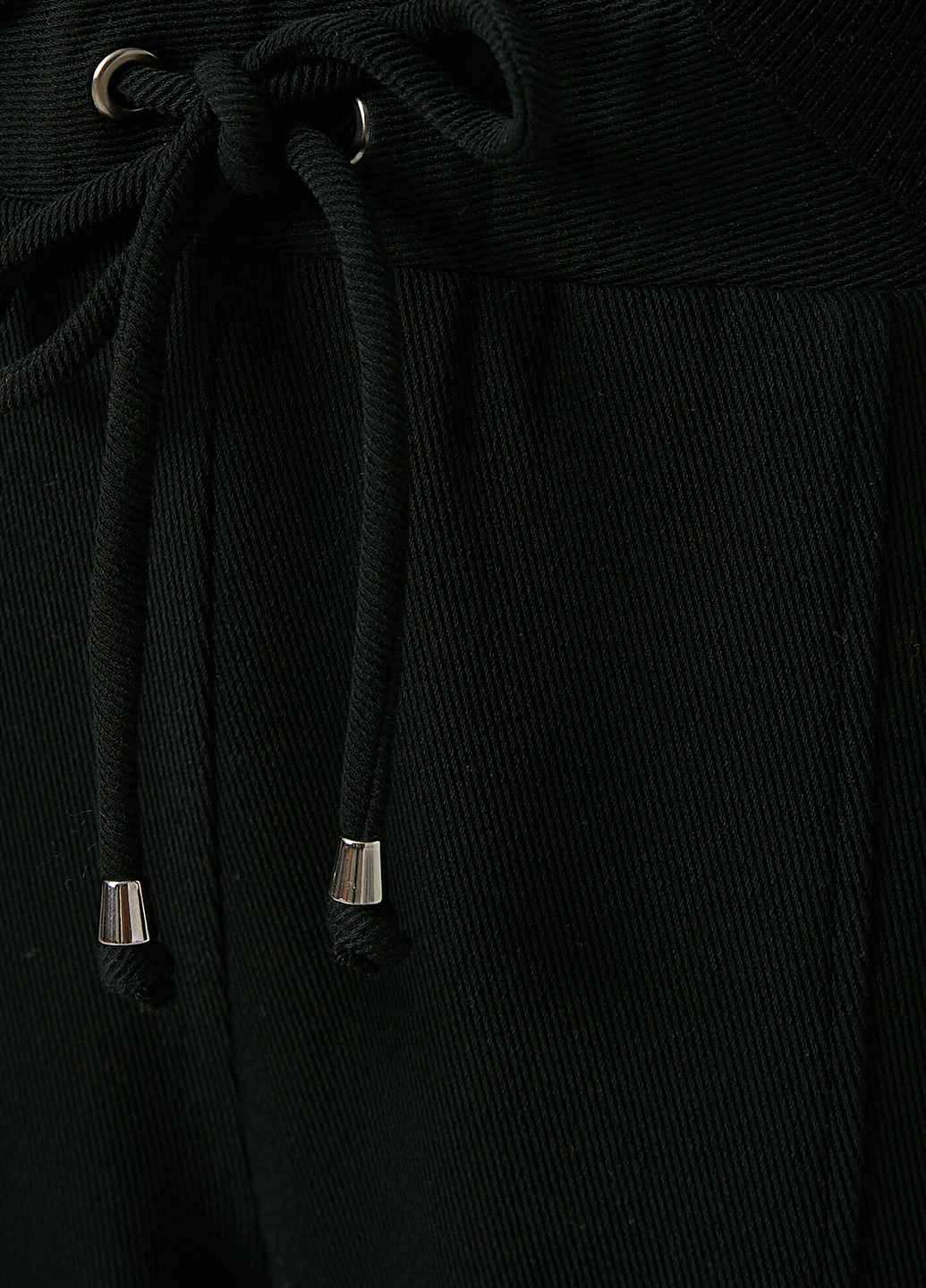 Черные кэжуал демисезонные джоггеры, укороченные брюки KOTON