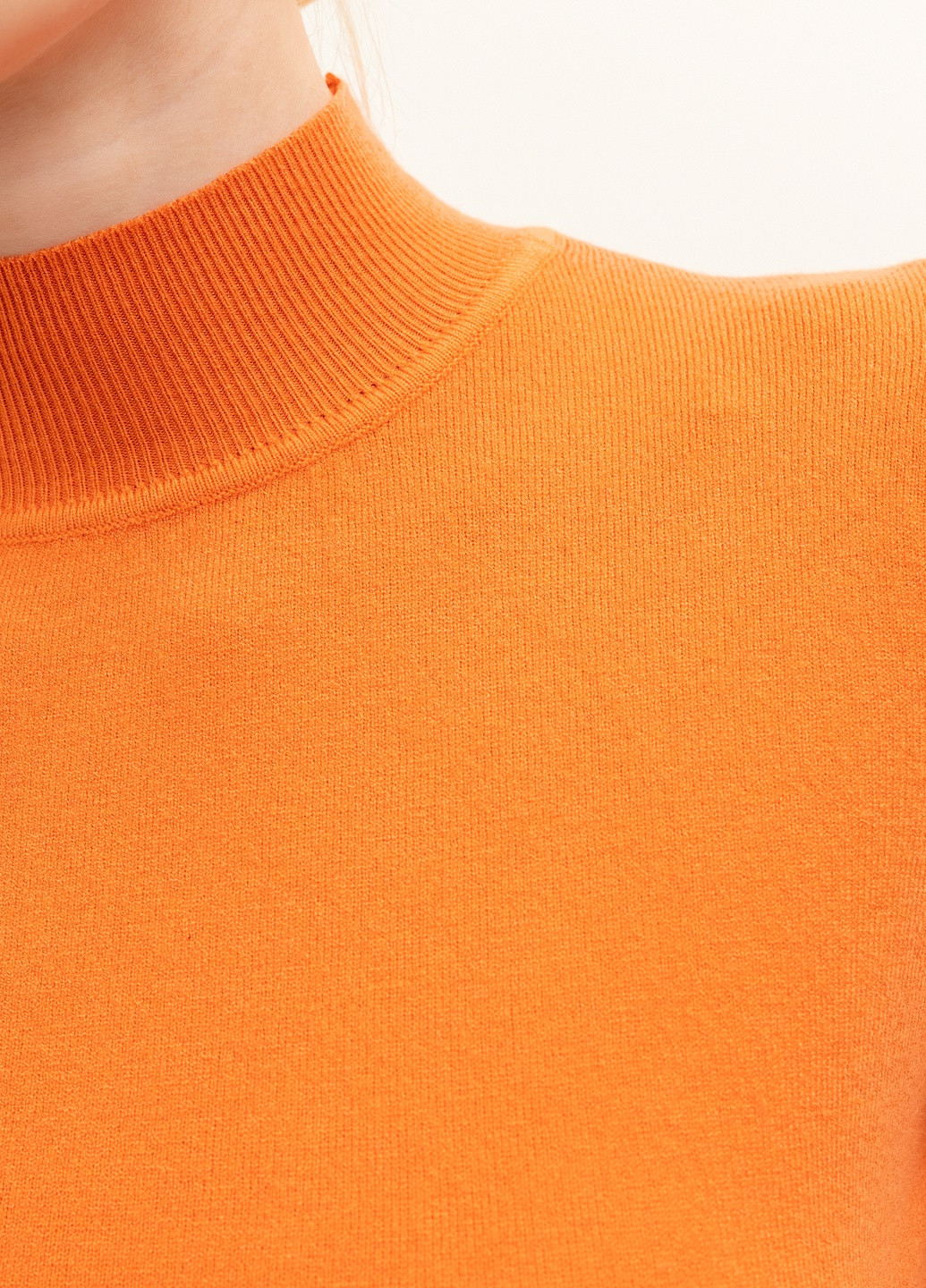 Оранжевый демисезонный свитер No Name