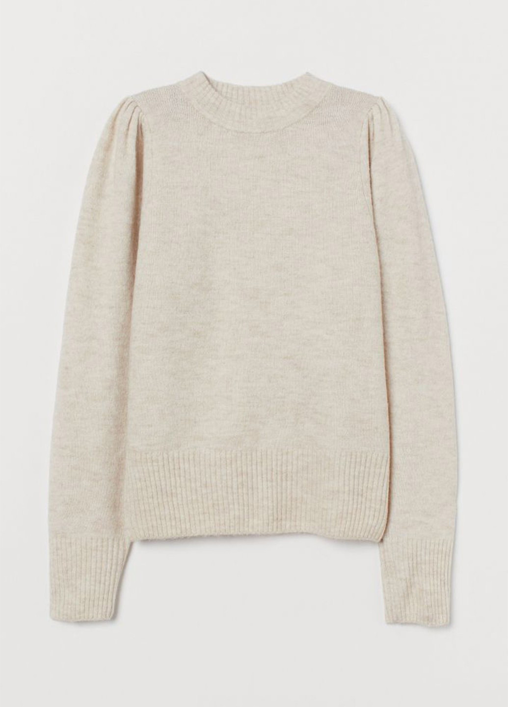 Светло-бежевый демисезонный свитер H&M