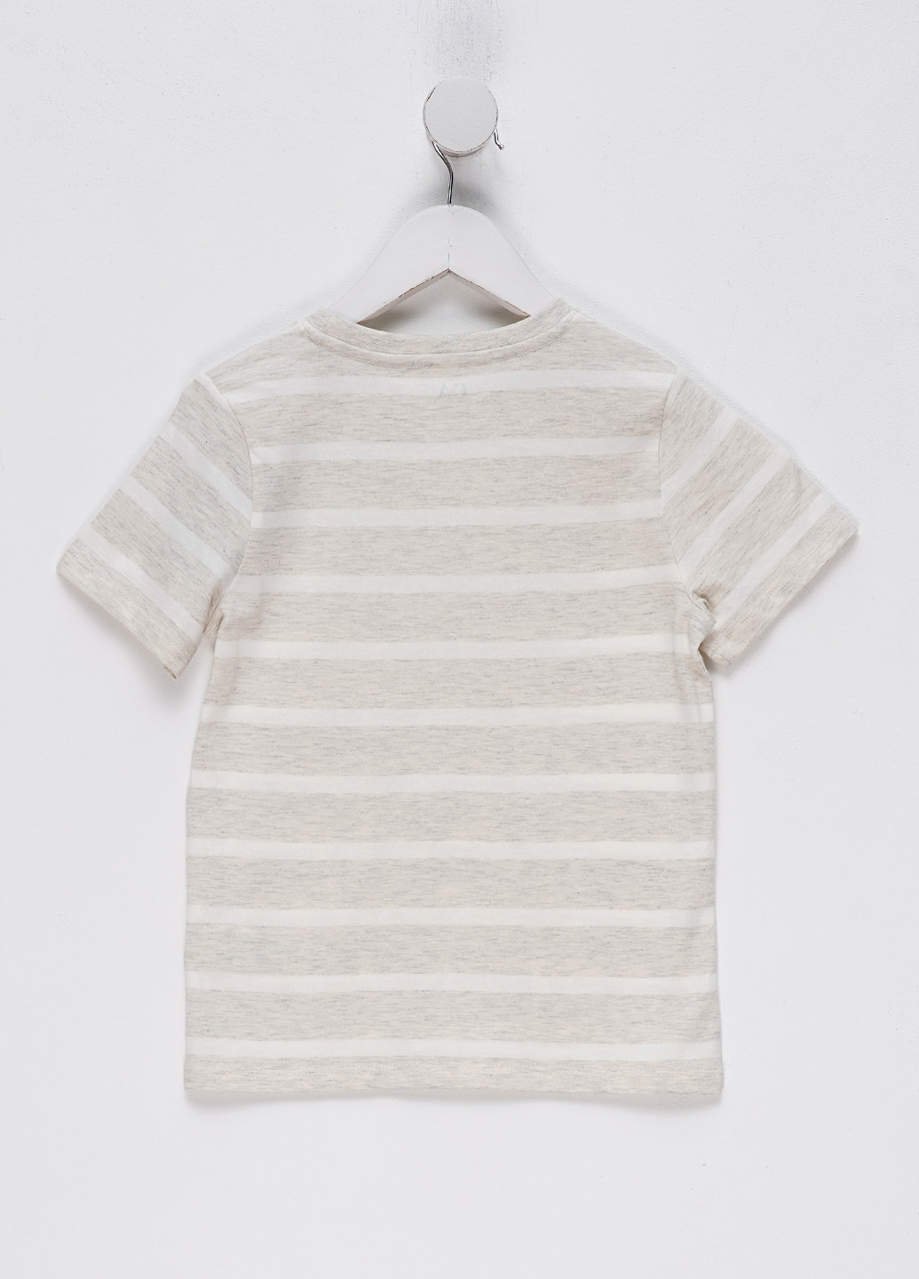 Сіро-бежева літня футболка C&A