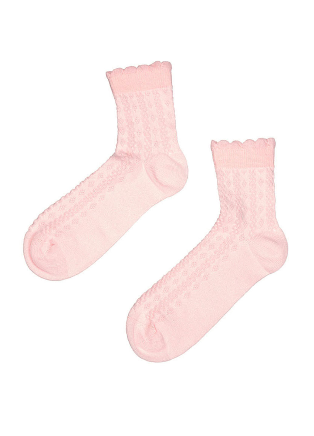 Светло-розовые носки Promin однотонные (223038645)