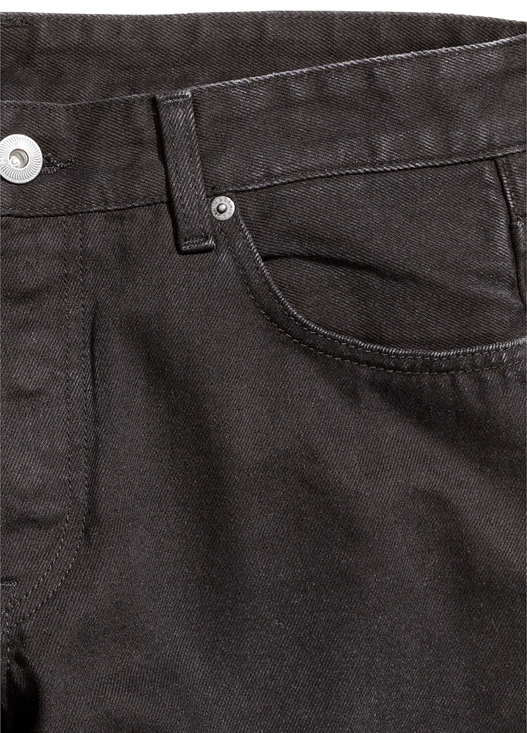 Шорти H&M чорні джинсові