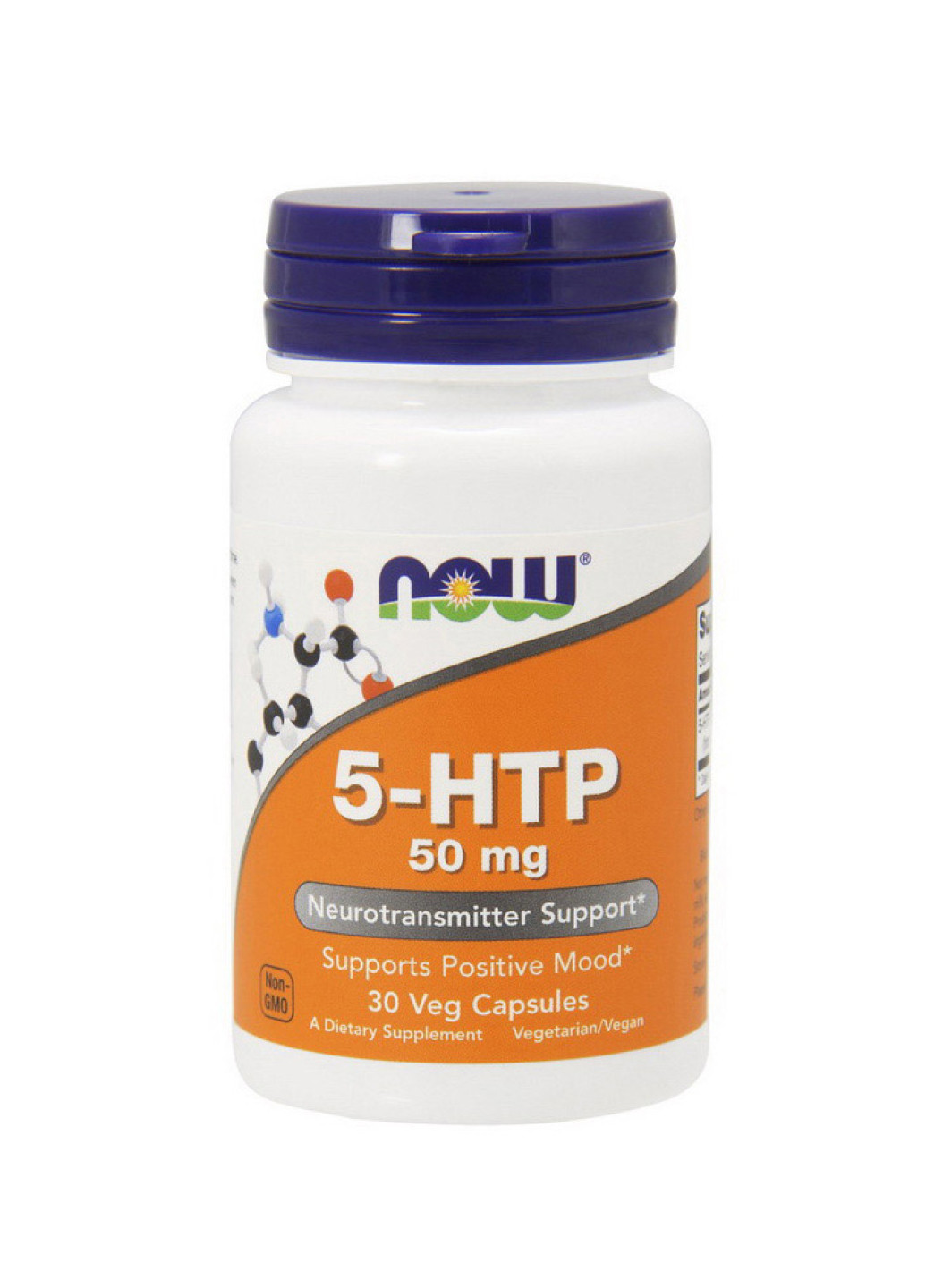 5-гидрокситриптофан для повышаения позитивного настроя 5-HTP 100mg - 60 vcaps Now Foods (251463068)