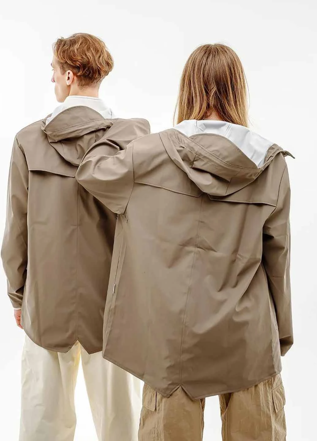 Дощовик 1201-TAUPE Rains Jacket Brown (367205632)