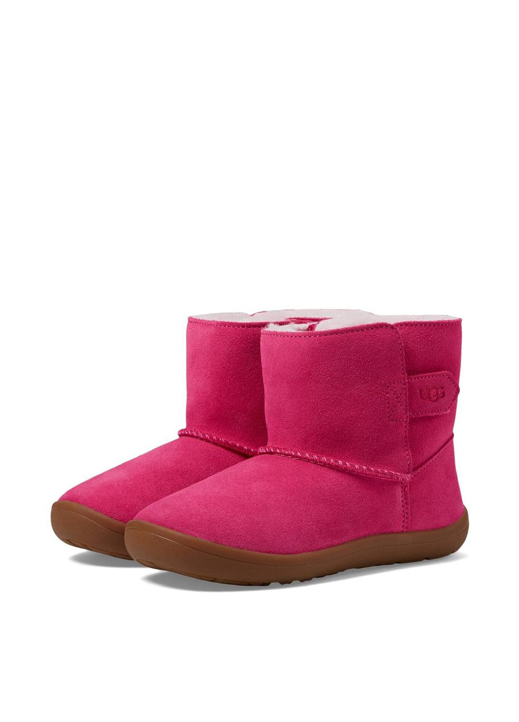 Розовые угги UGG с логотипом