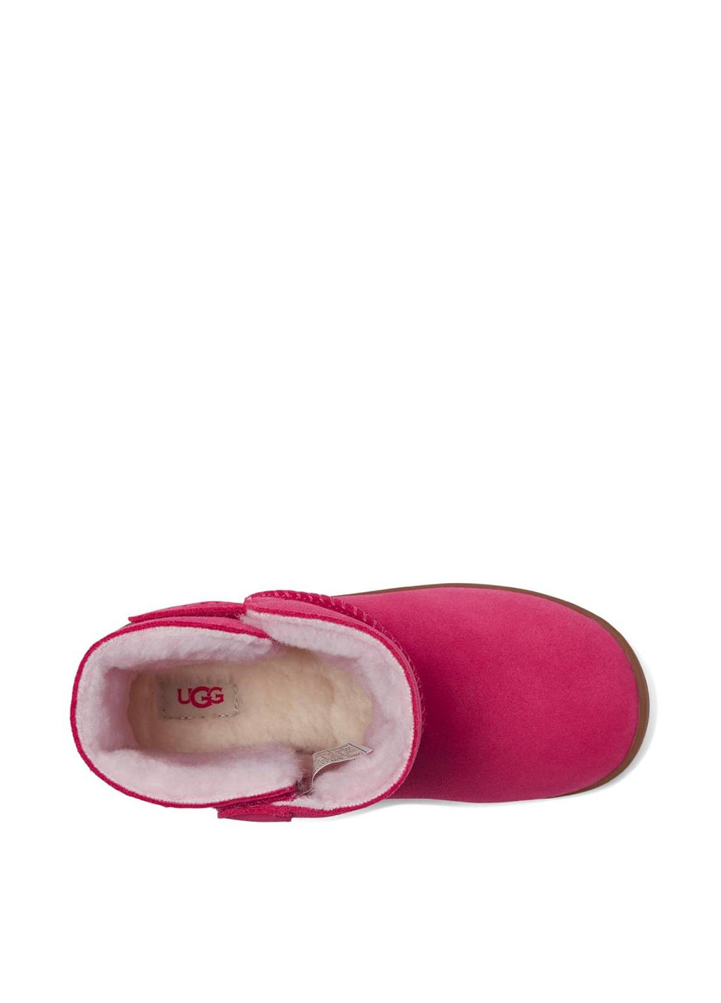 Розовые угги UGG с логотипом