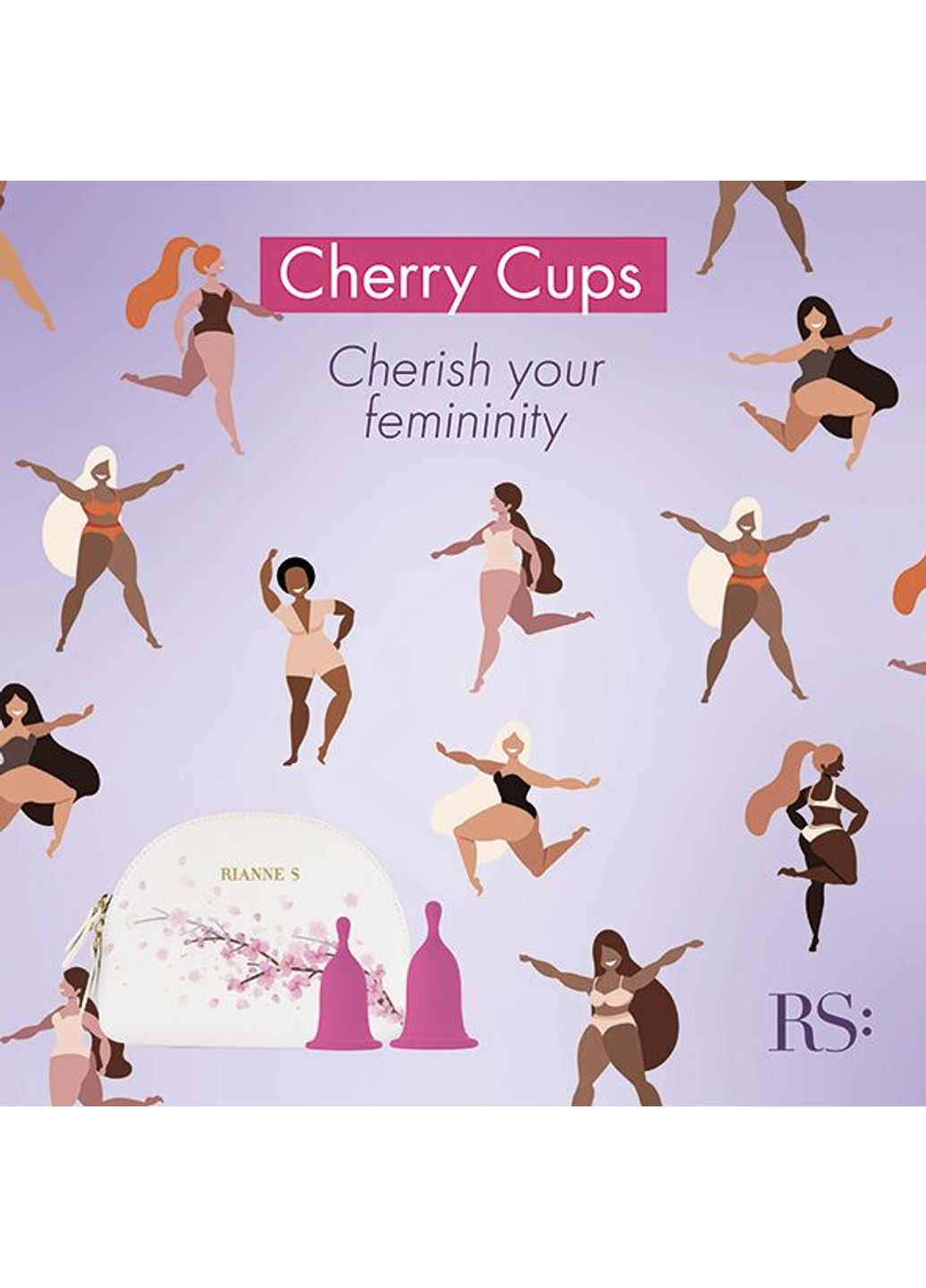 Менструальні чаші Femcare - Cherry Cup RIANNE S (251903312)