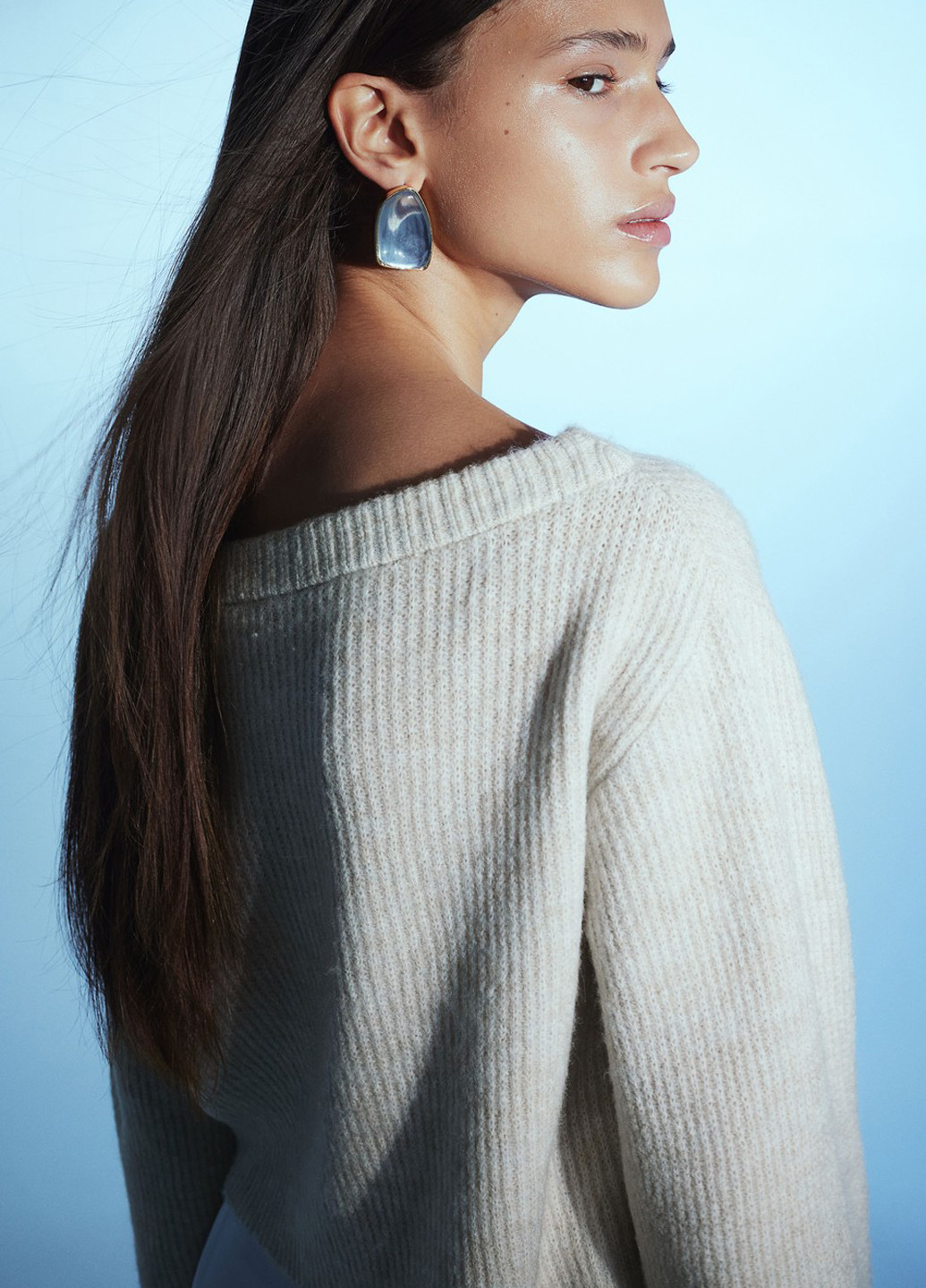 Светло-серый демисезонный джемпер джемпер H&M