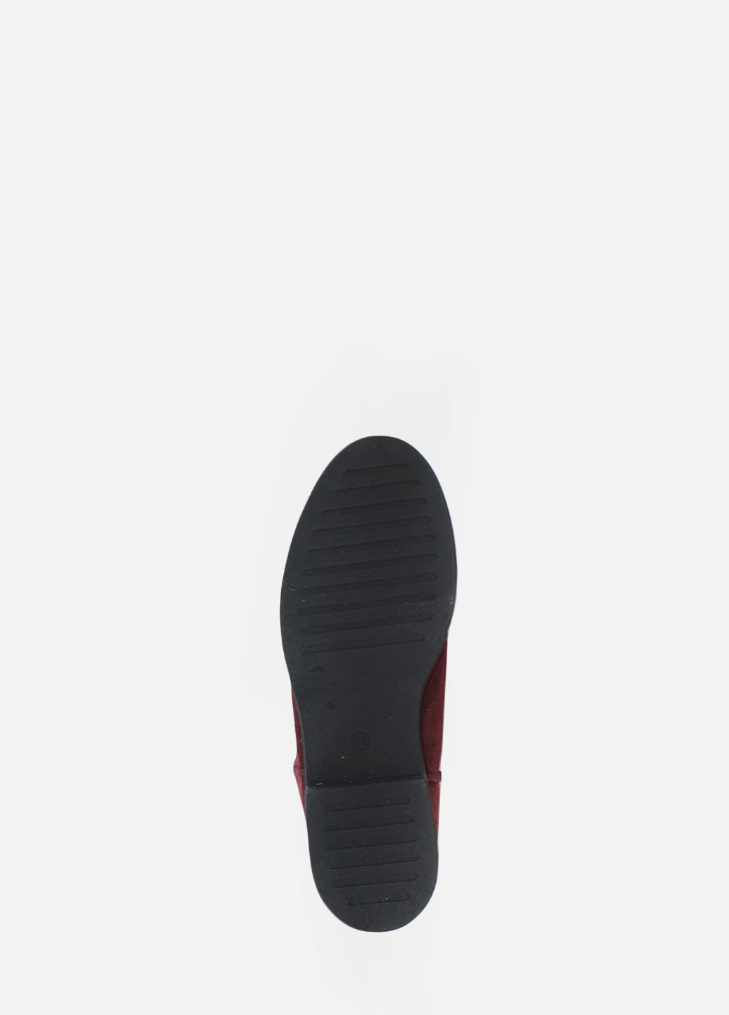 Зимние ботинки rk557-11 бордовый Kostas из натуральной замши