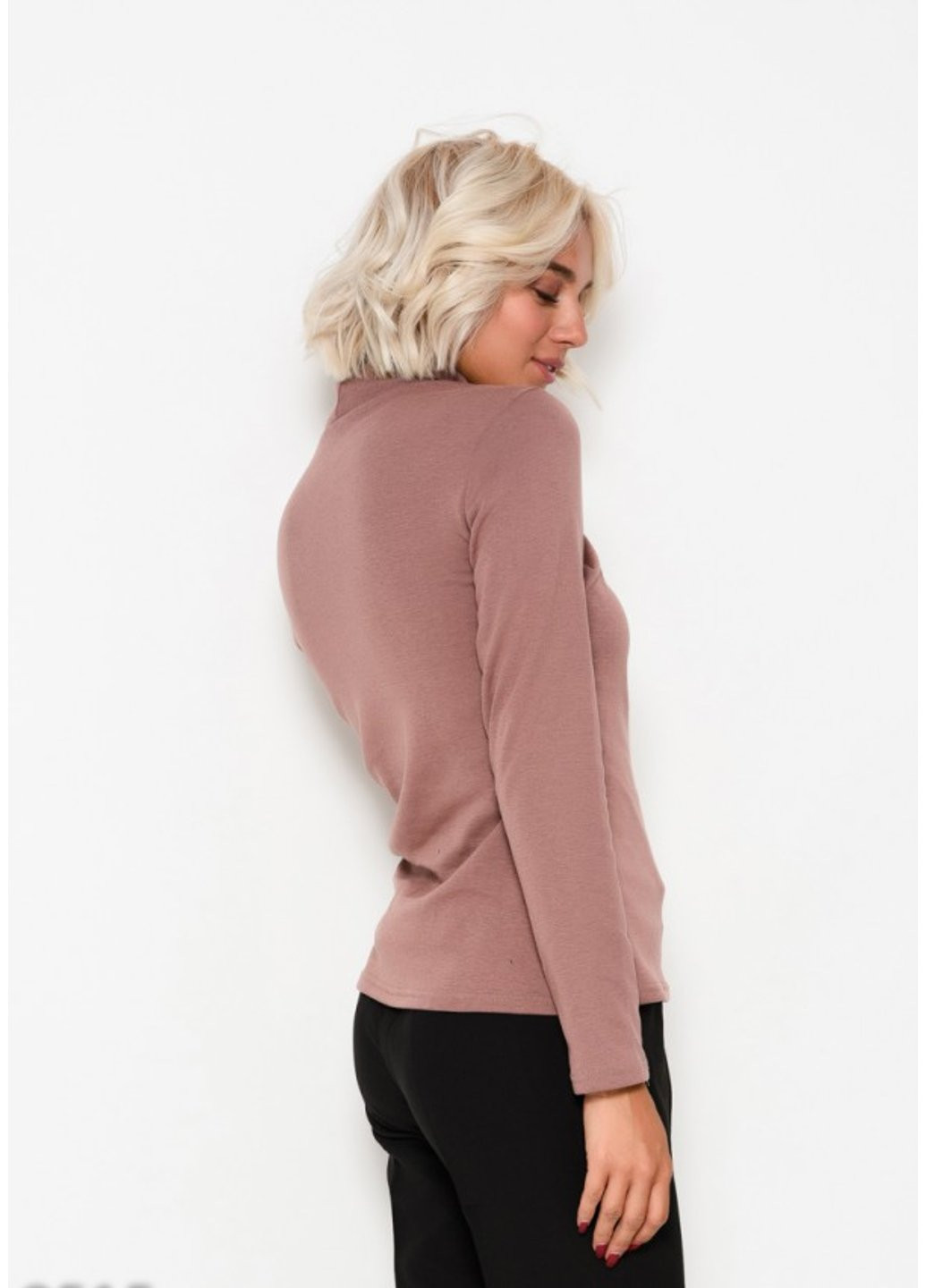 Светло-коричневый демисезонный свитера 9515 4xl розовый ISSA PLUS