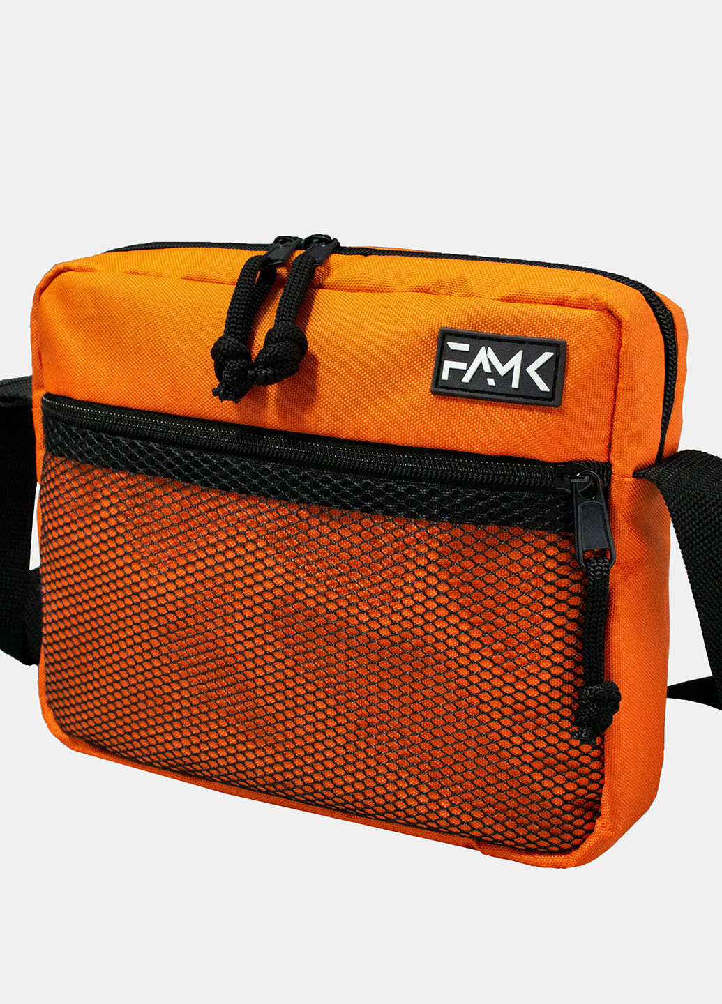 Сумка через плечо SMR3 оранжевая Famk (254155109)