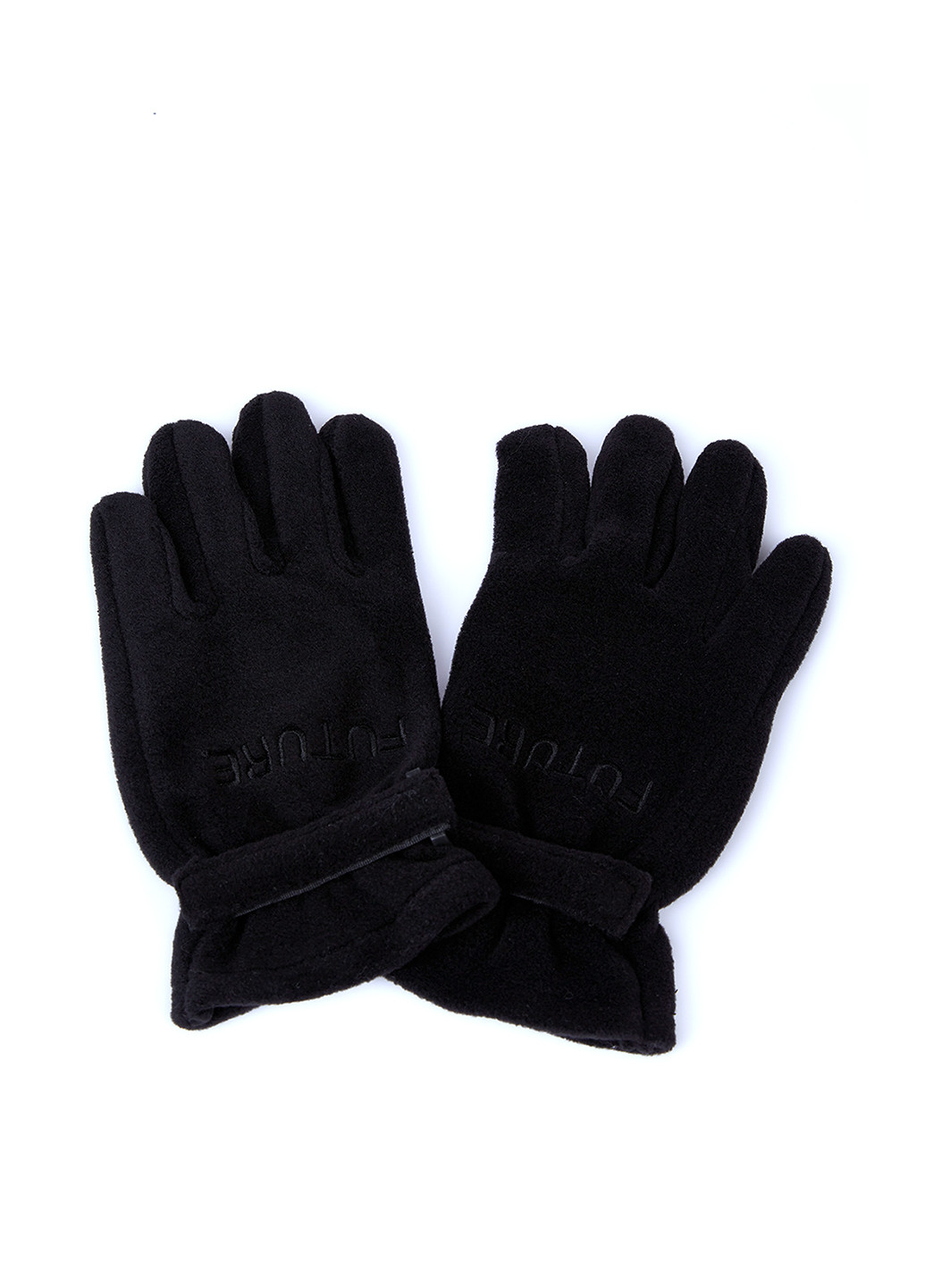 Перчатки DeFacto чёрные кэжуалы полиэстер, флис