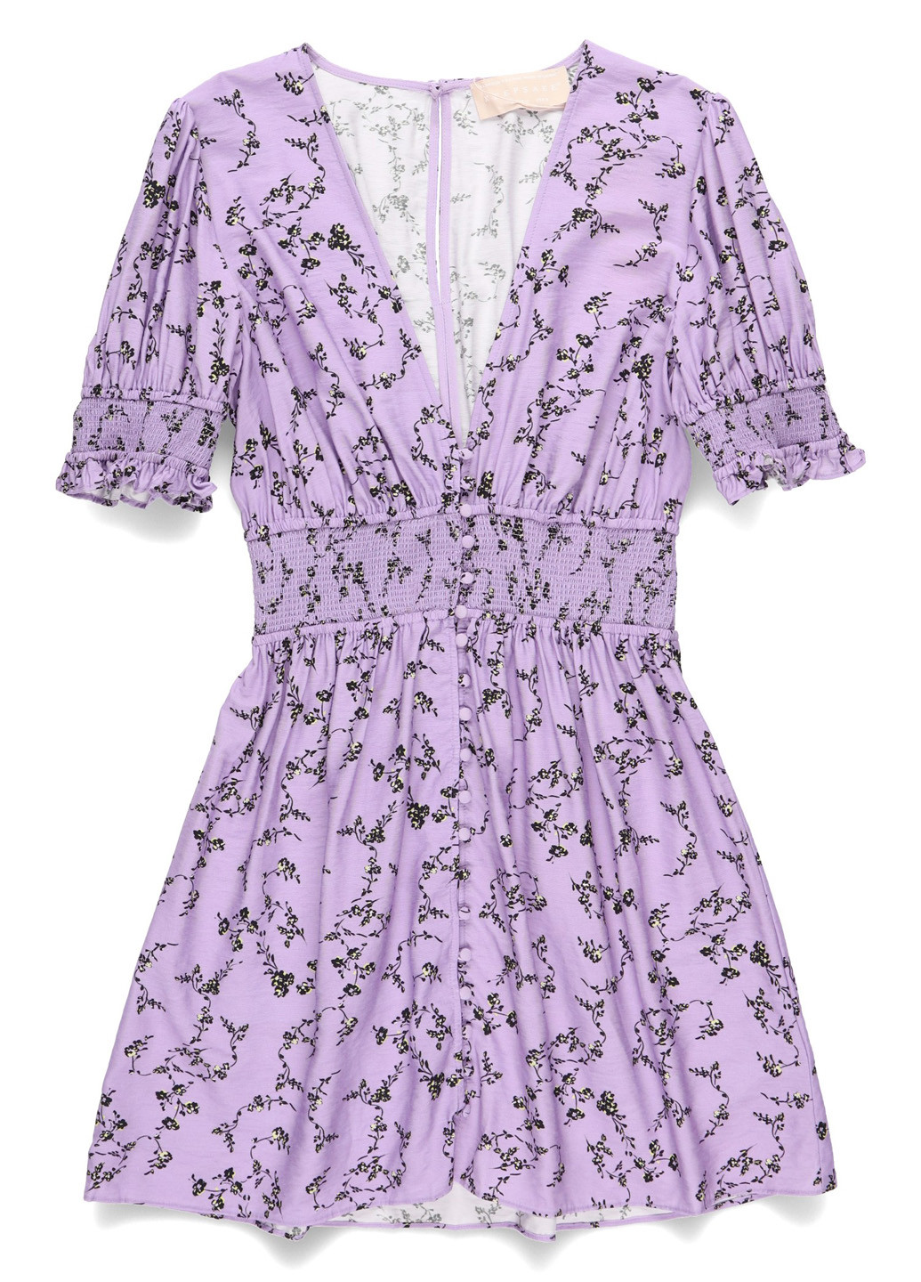 Сиреневое кэжуал платье клеш Keepsake с цветочным принтом