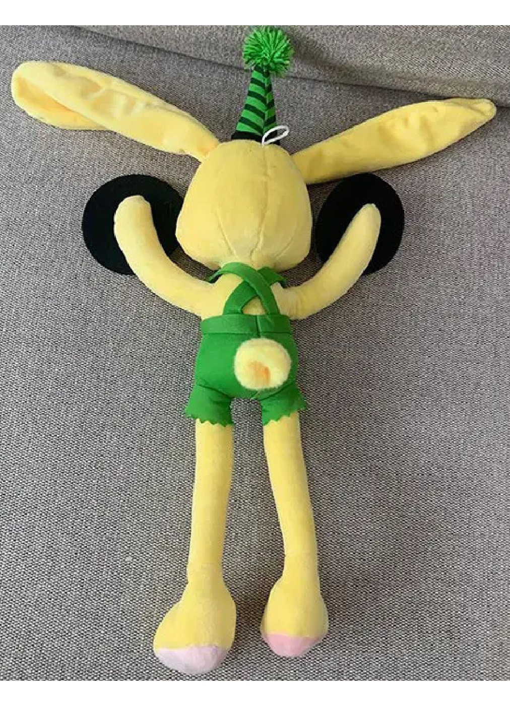 М'яка дитяча плюшева іграшка кролик Бонзо з гри Poppy Playtime 50 см (473601-Prob) Жовтий Unbranded (255413113)