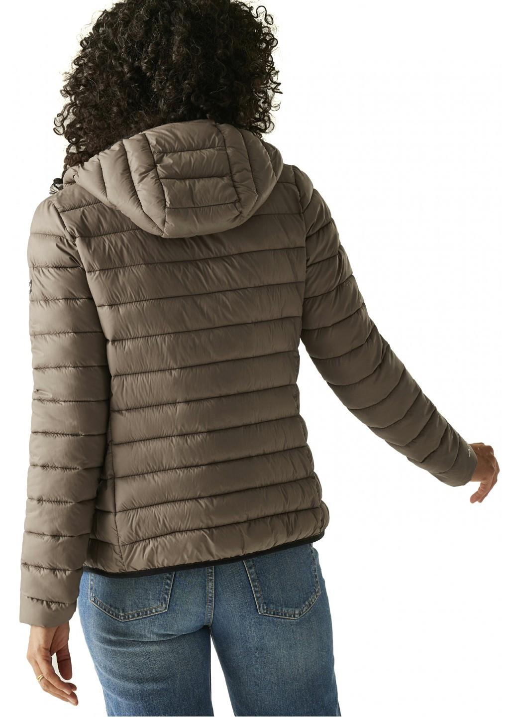 Темно-бежева демісезонна куртка Regatta WmnHoodMarizion