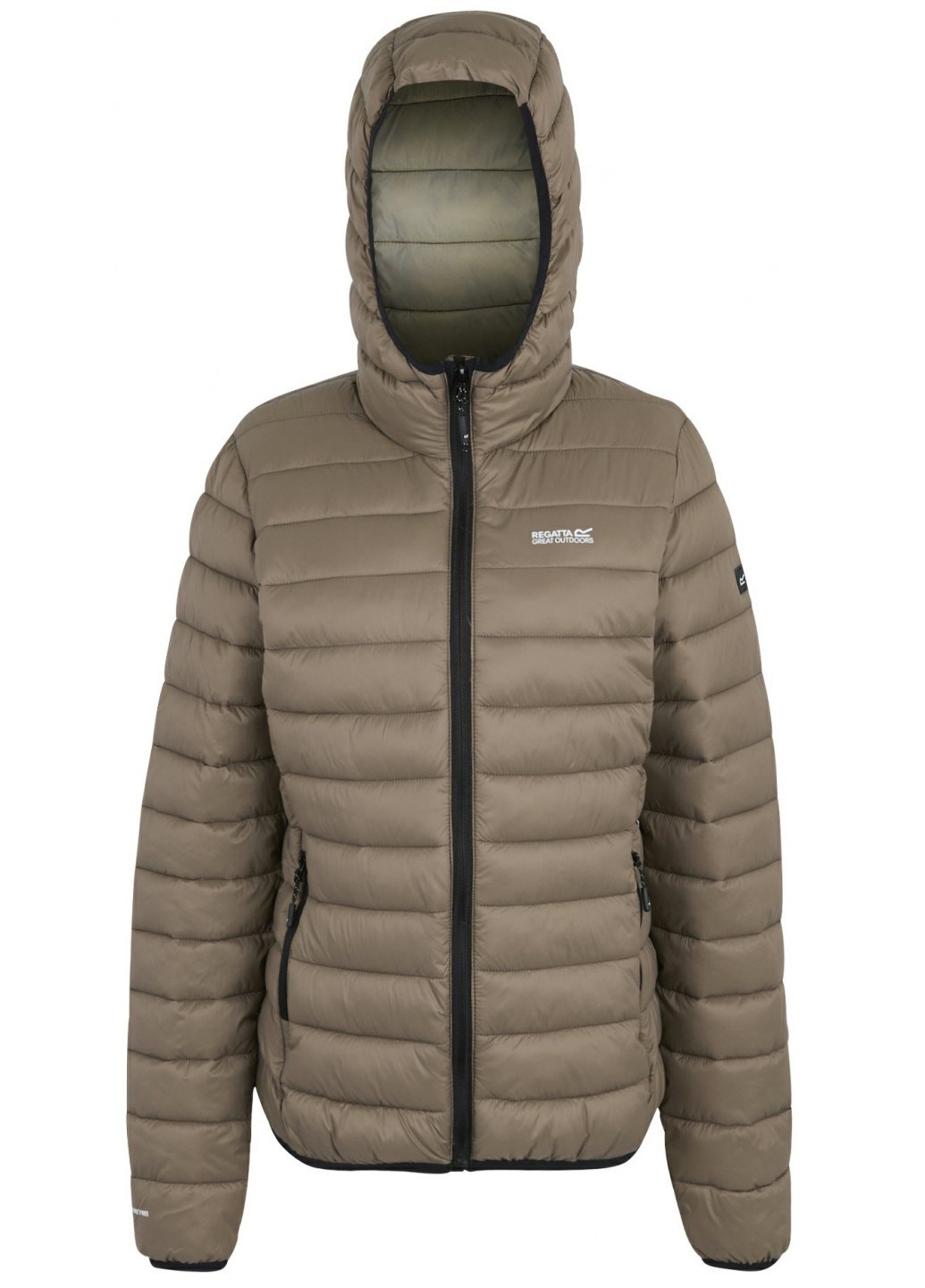 Темно-бежева демісезонна куртка Regatta WmnHoodMarizion