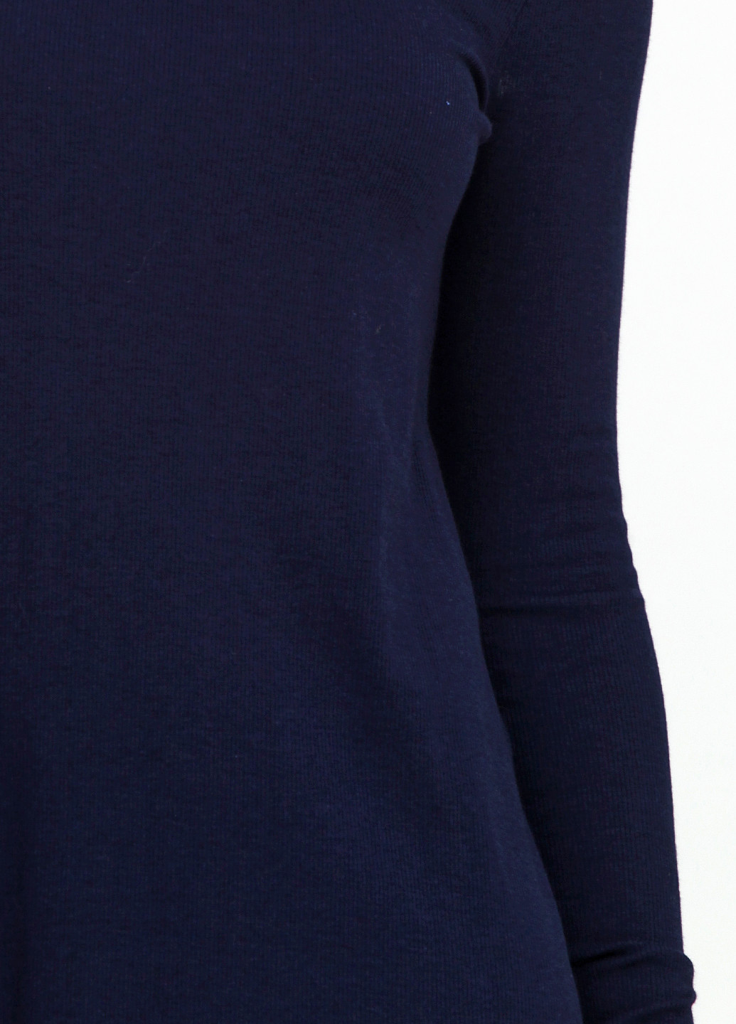 Темно-синее кэжуал платье с длинным рукавом Ralph Lauren однотонное