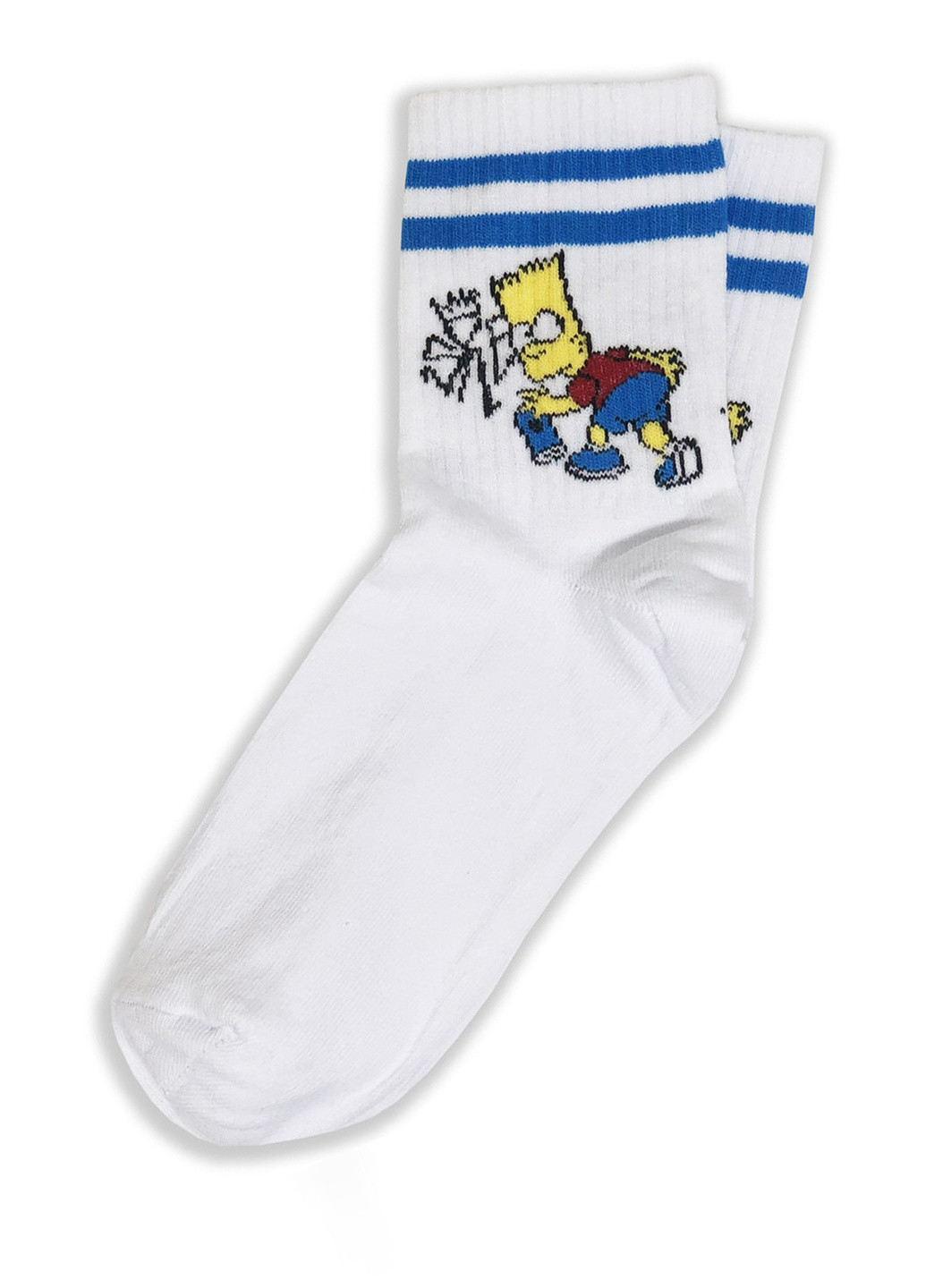 Шкарпетки Neseli Athletic Барт Сімпсон графіті LOMM высокие (211942659)