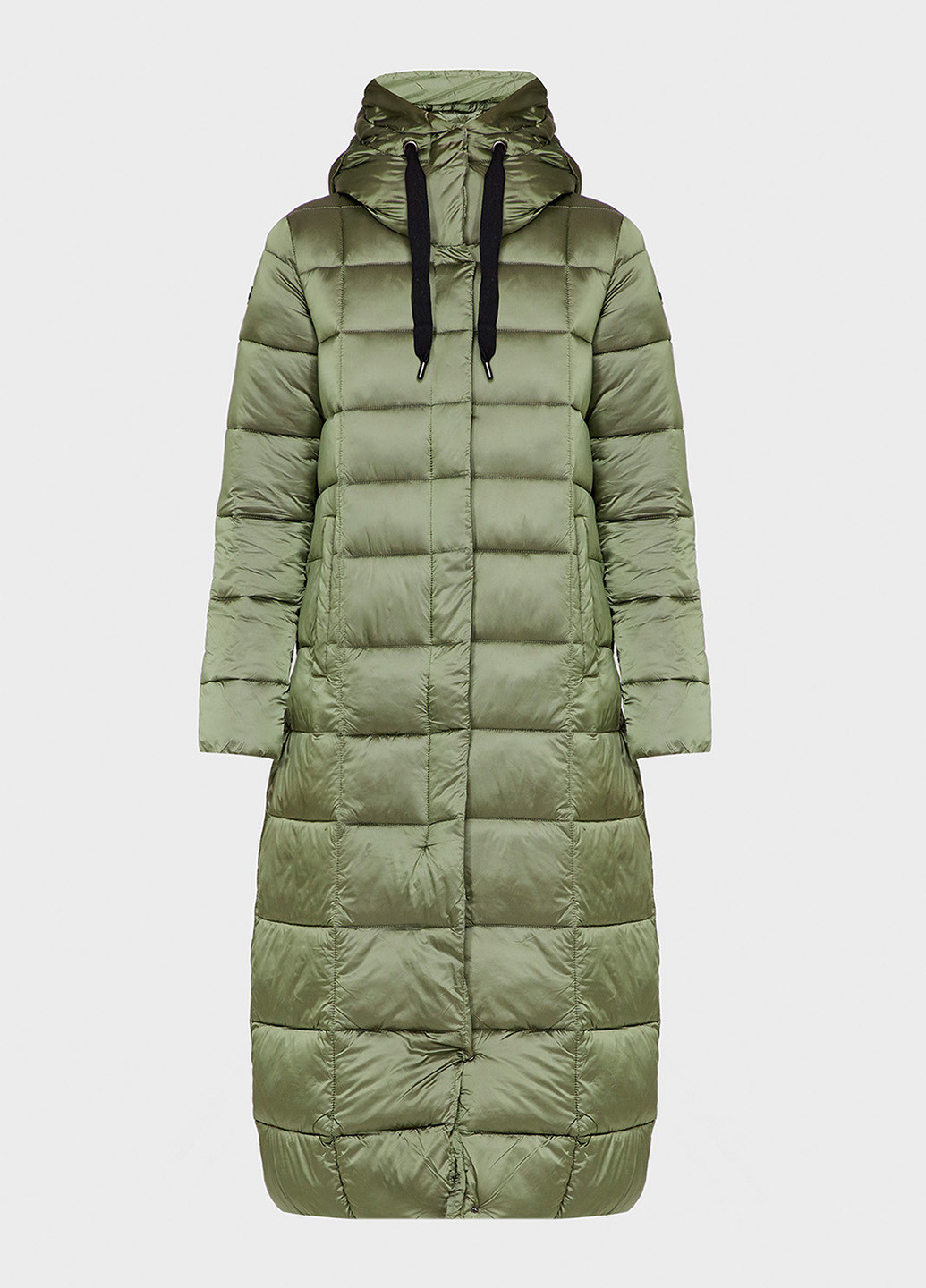 Оливковая зимняя куртка CMP WOMAN COAT FIX HOOD