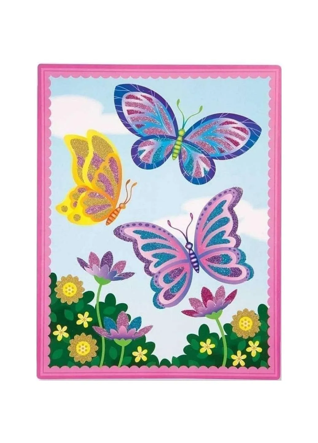 Набор для творчества Цветы и бабочки (MD19511) Melissa&Doug (249608698)