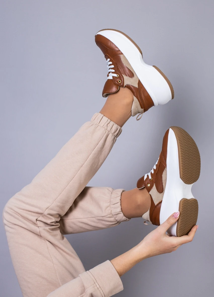 Кросівки ShoesBand Brand коричневі демісезони (253915716)