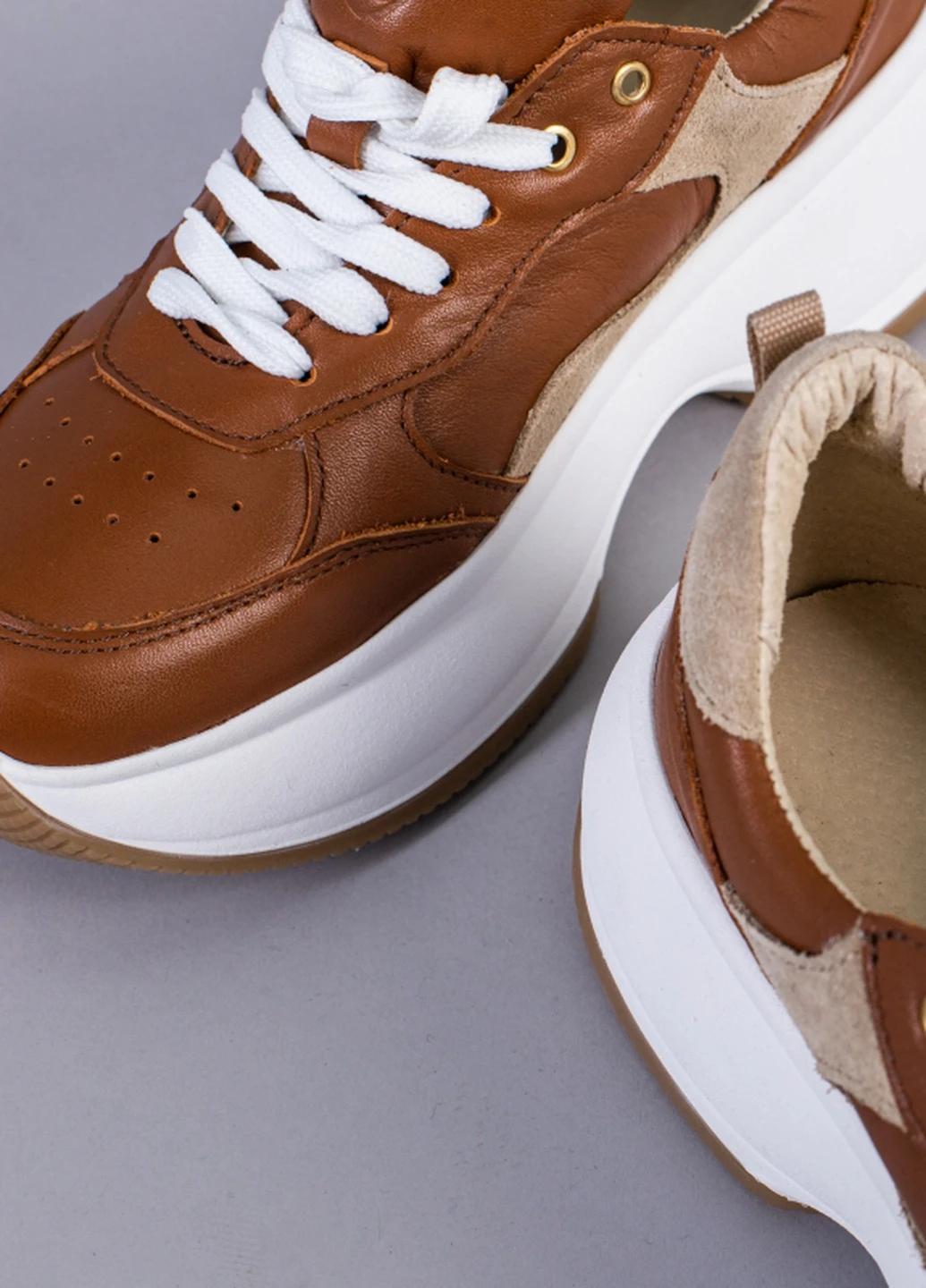 Кросівки ShoesBand Brand коричневі демісезони (253915716)