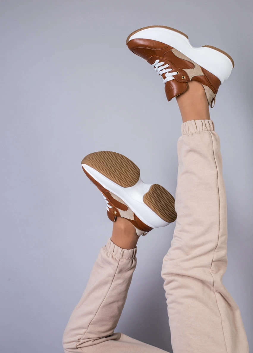 Кросівки ShoesBand Brand коричневі демісезони (253915716)