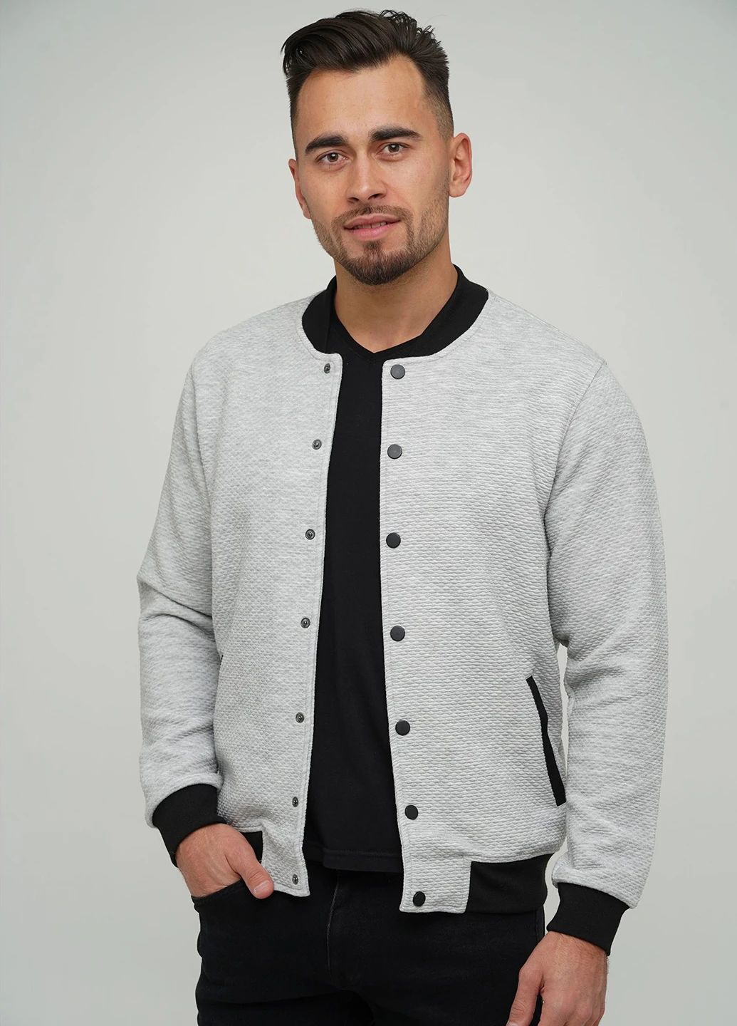 Бомбер Trend Collection на кнопках (251827673)