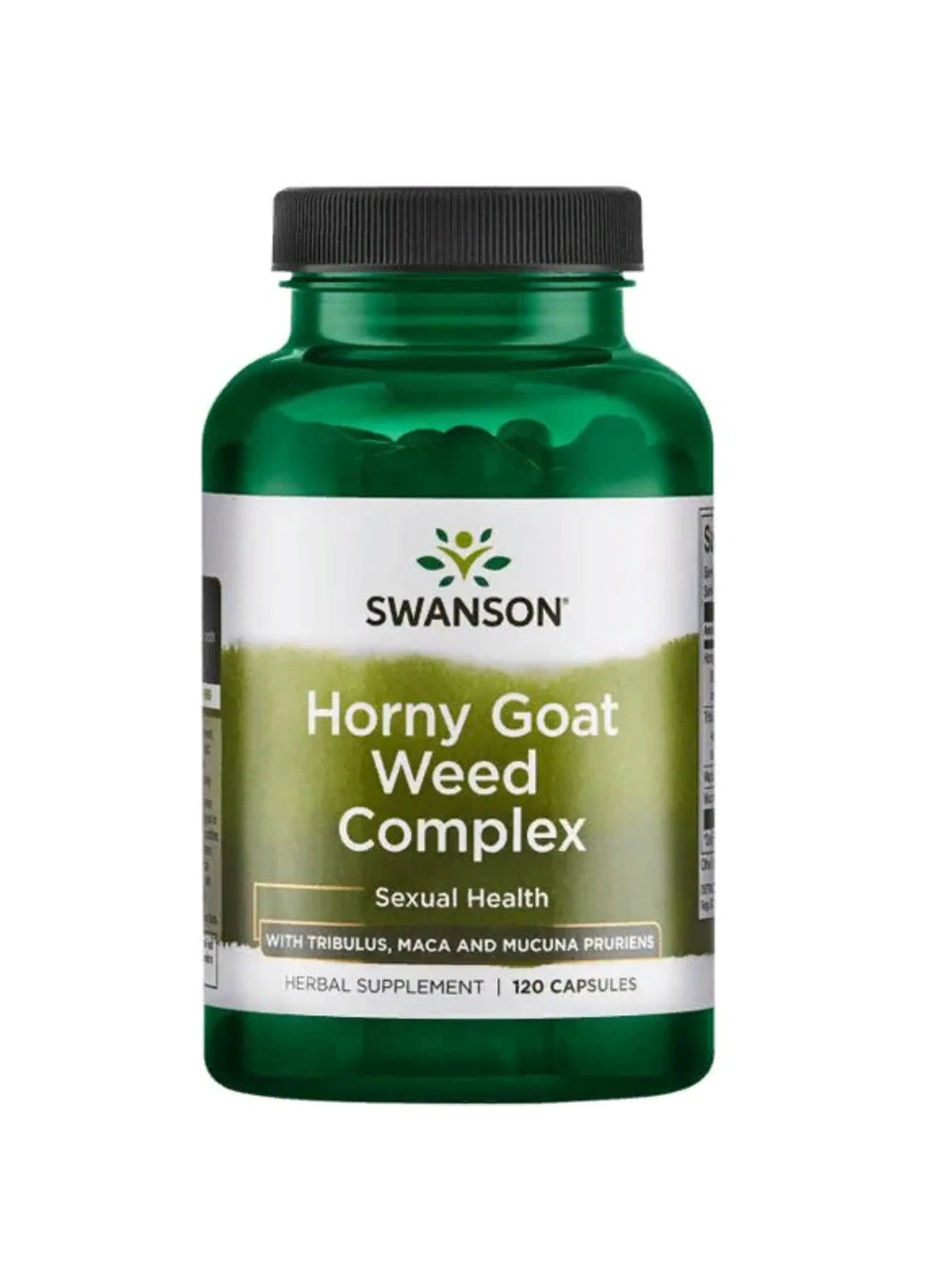 Горянка з макою Horny Goat Weed Complex 120 капсул Swanson (255408098)