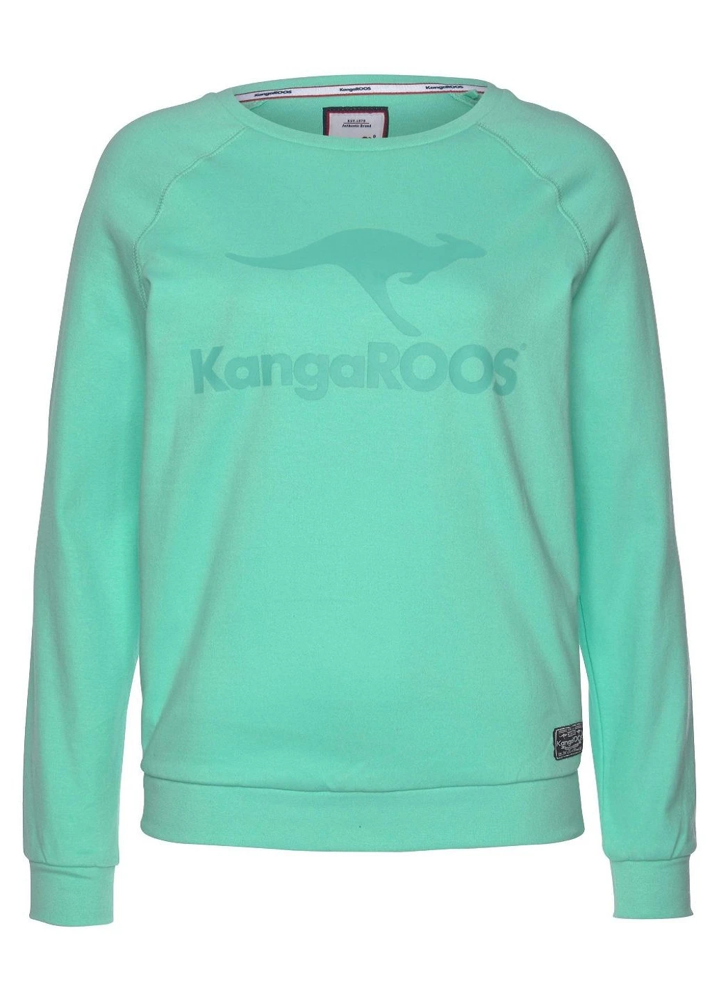 Зелений демісезонний светр Kangaroos