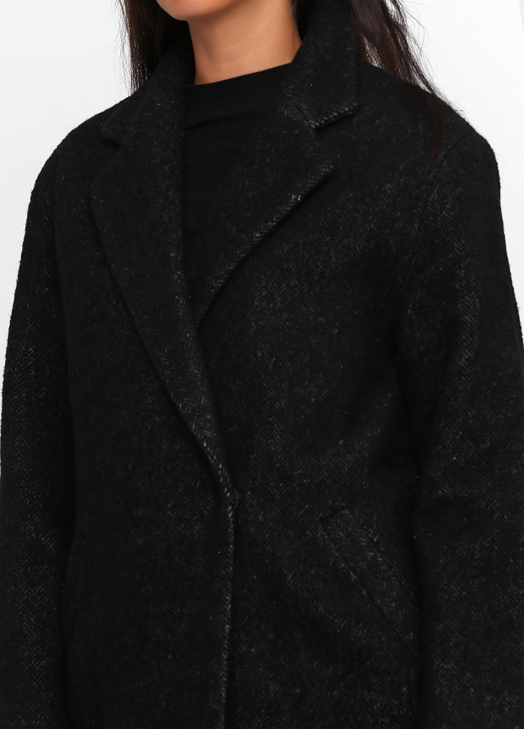Черное демисезонное Пальто Levi's