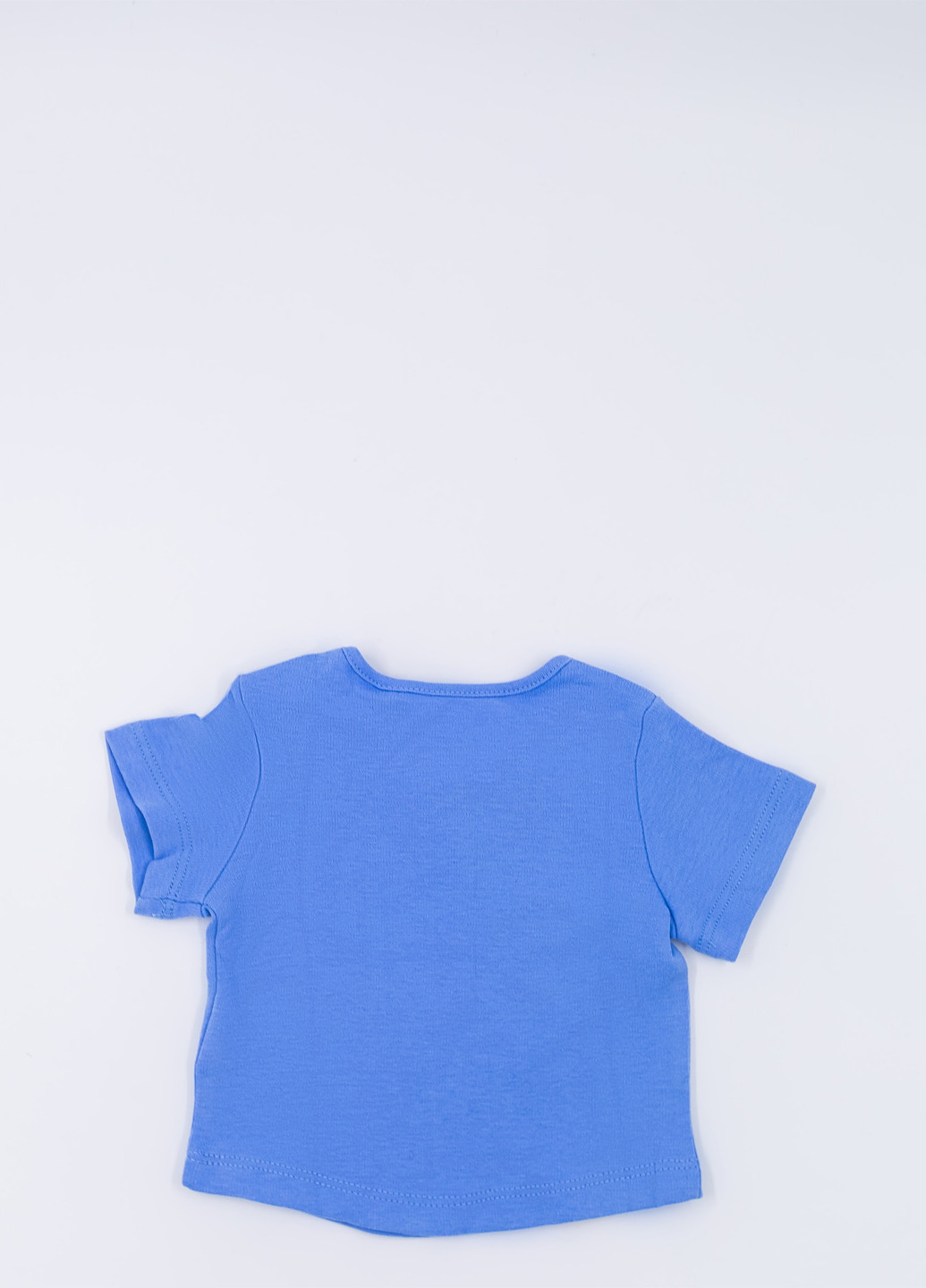 Блакитна літня футболка Tom Tailor