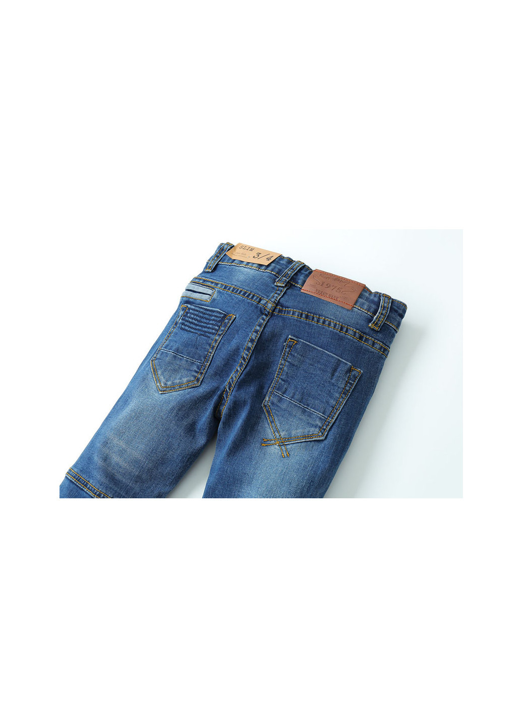 Синие демисезонные джинсы детские congo Star Place