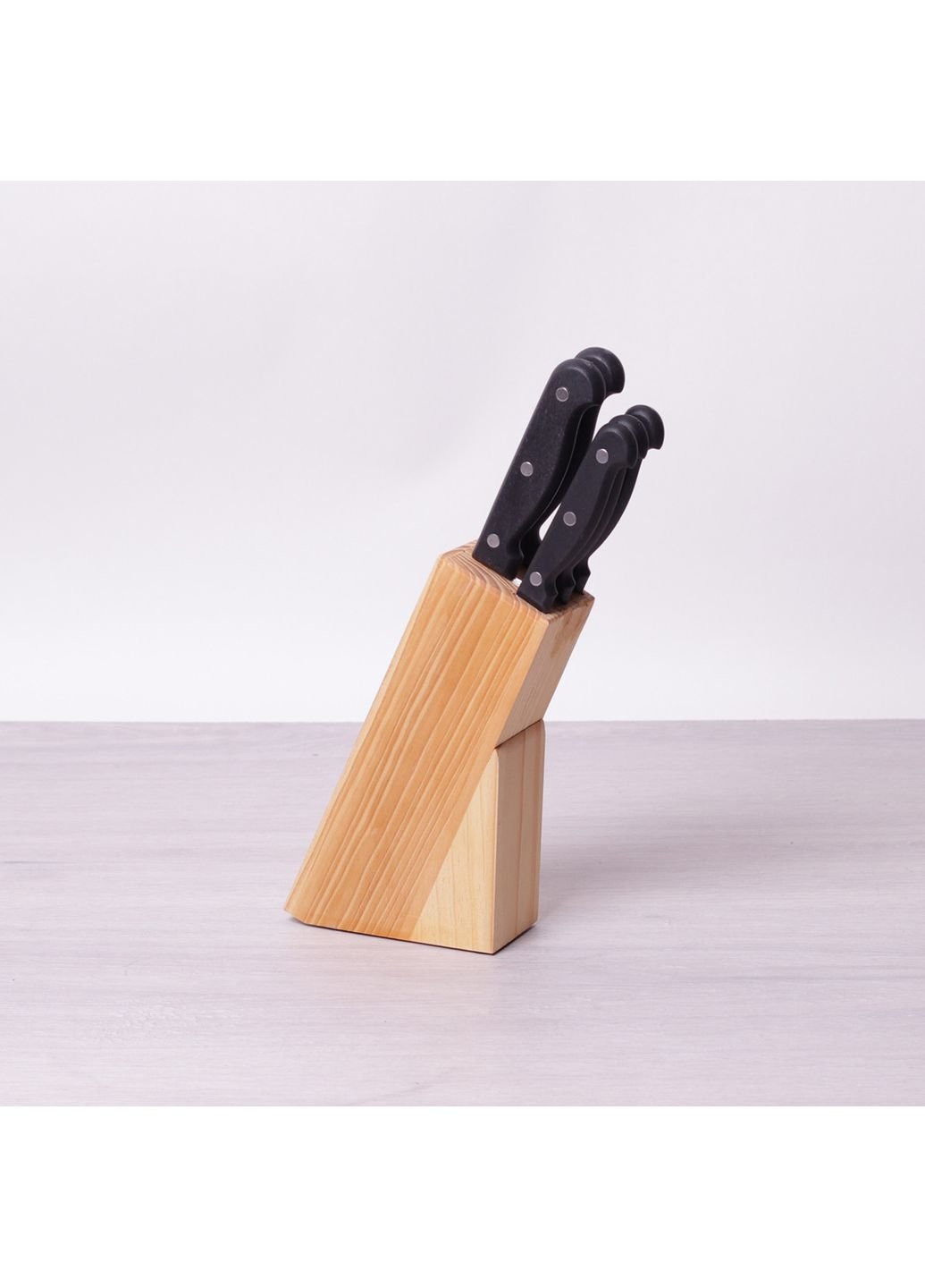 Набір кухонних ножів KM-5121 6 предметів Kamille комбінований,